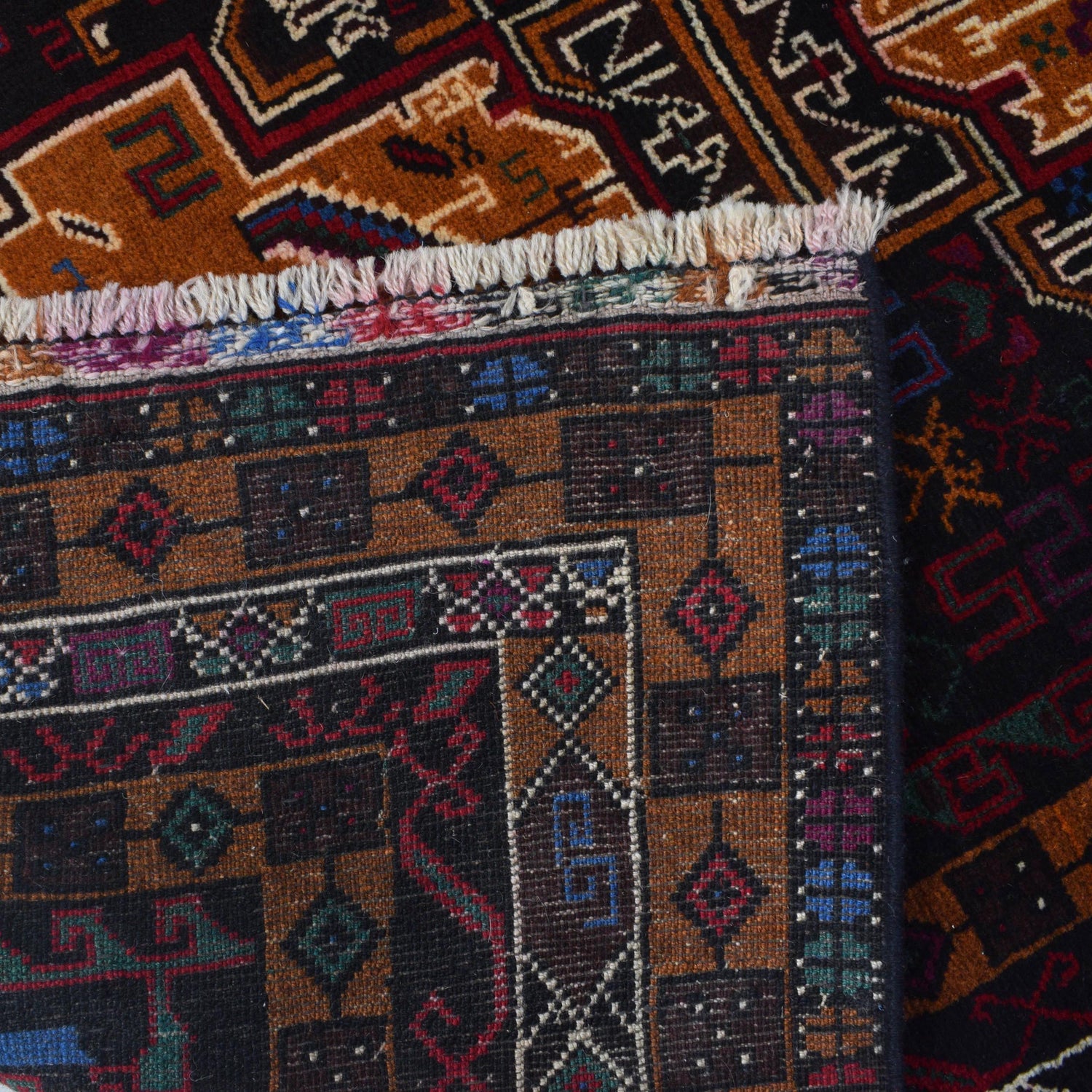 Hand Knotted Baluchi Rug 3' 2" x 5' 7" (ft) - No. W35926