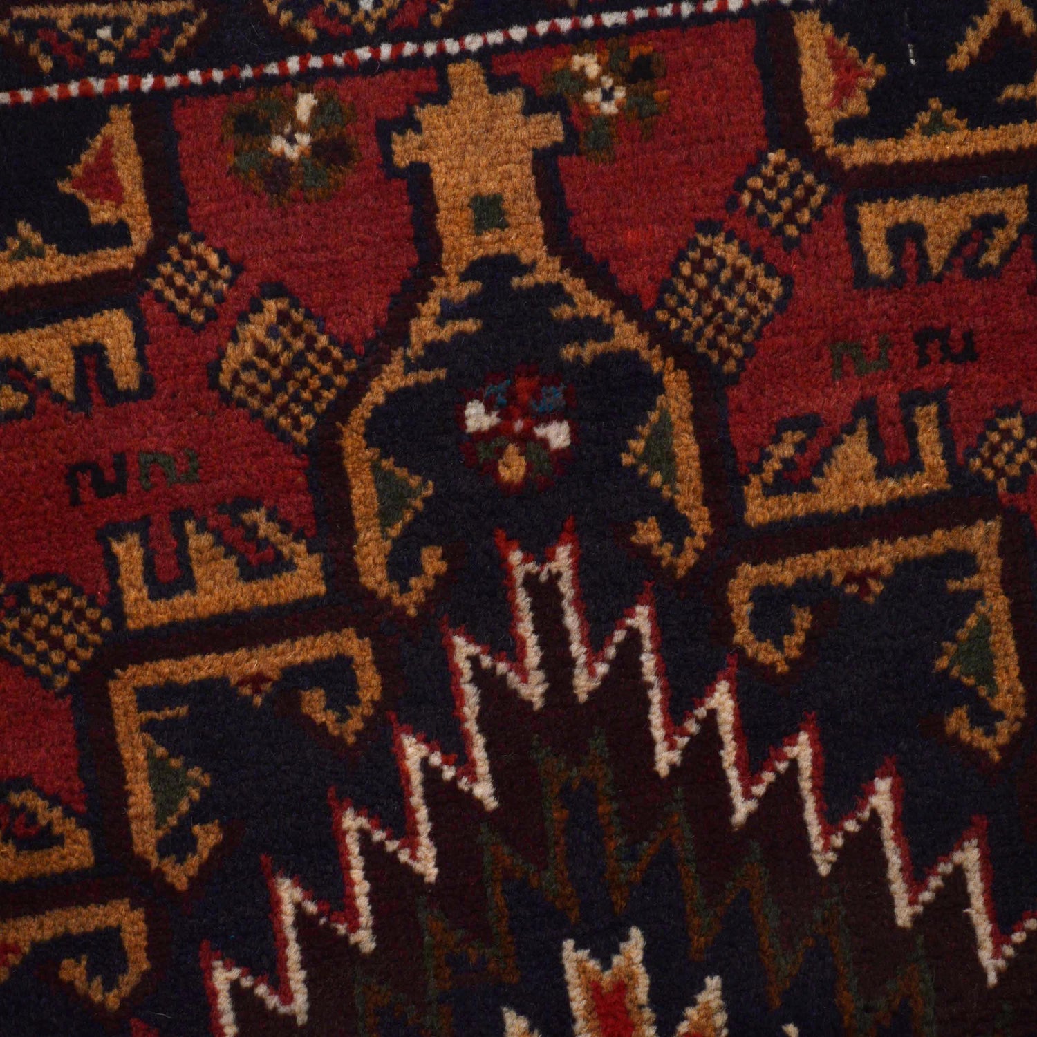 Baluch Small Size Rug 3' 7" x 6' 8" (ft) - No. W35927