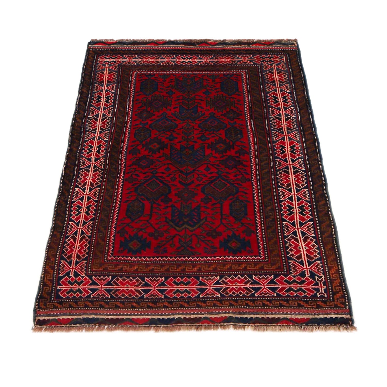 Handmade Balochi Rug 2' 11" x 4' 6" (ft) -No W35929