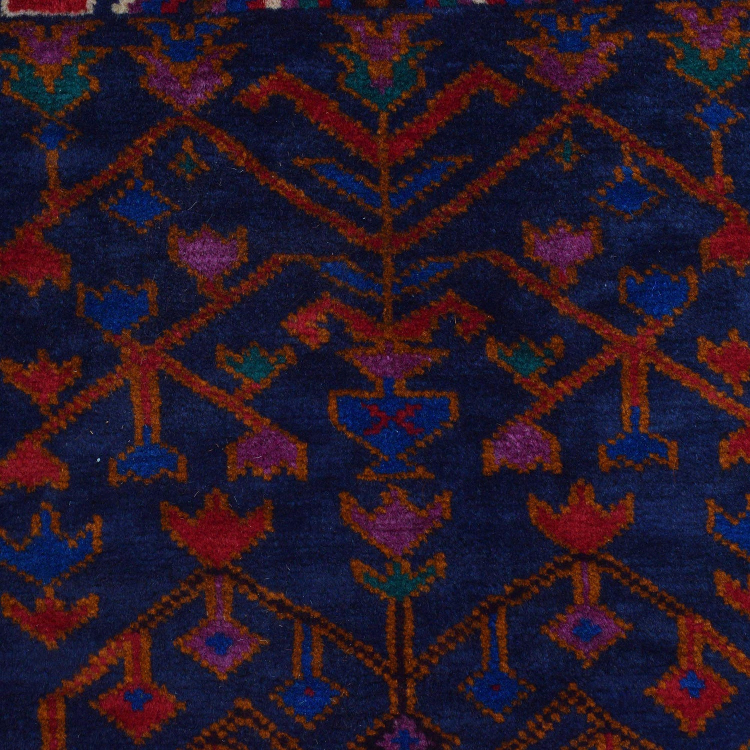 Handmade Balochi Rug 2' 6" x 3' 5" (ft) - No. W35929