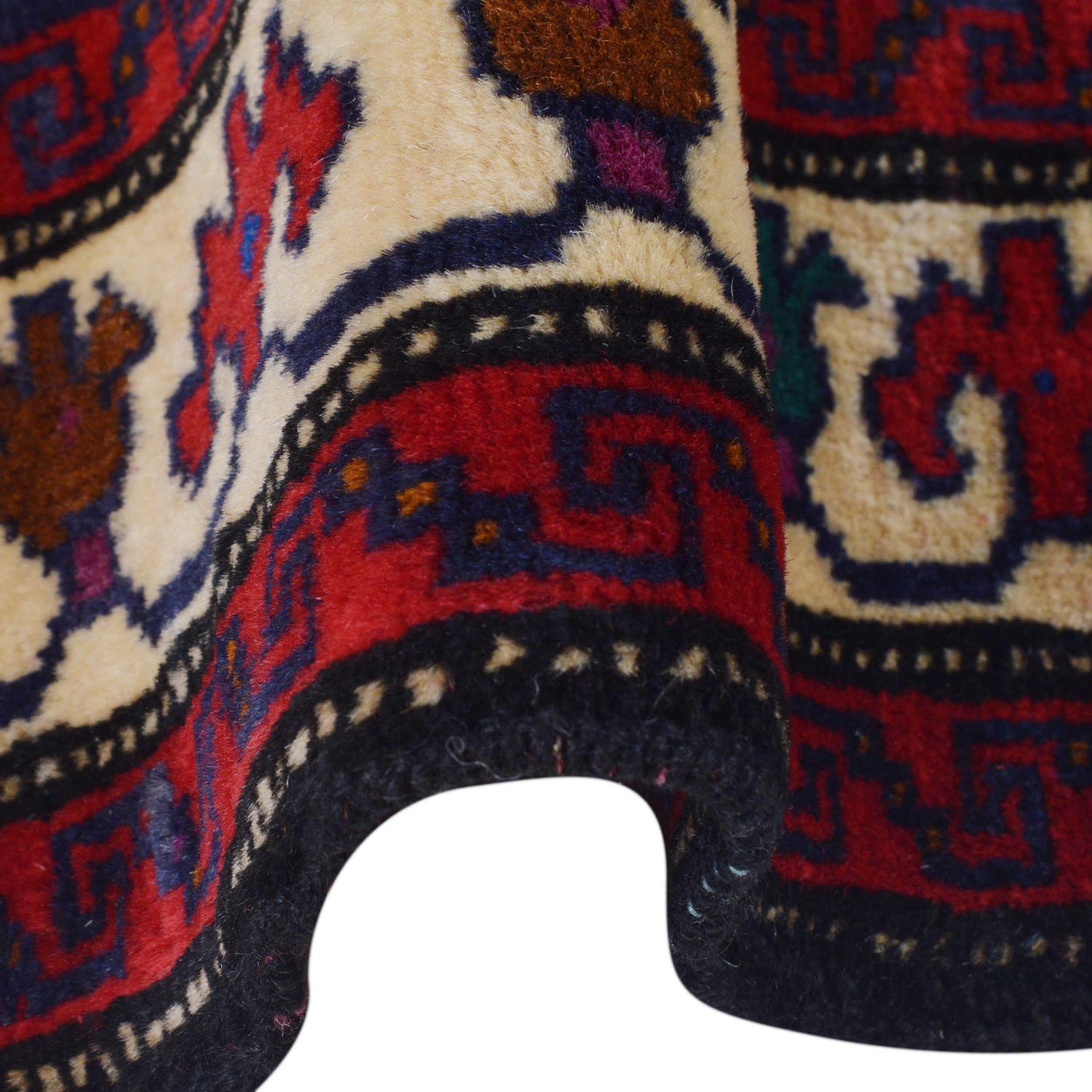 Handmade Balochi Rug 2' 6" x 3' 5" (ft) - No. W35929