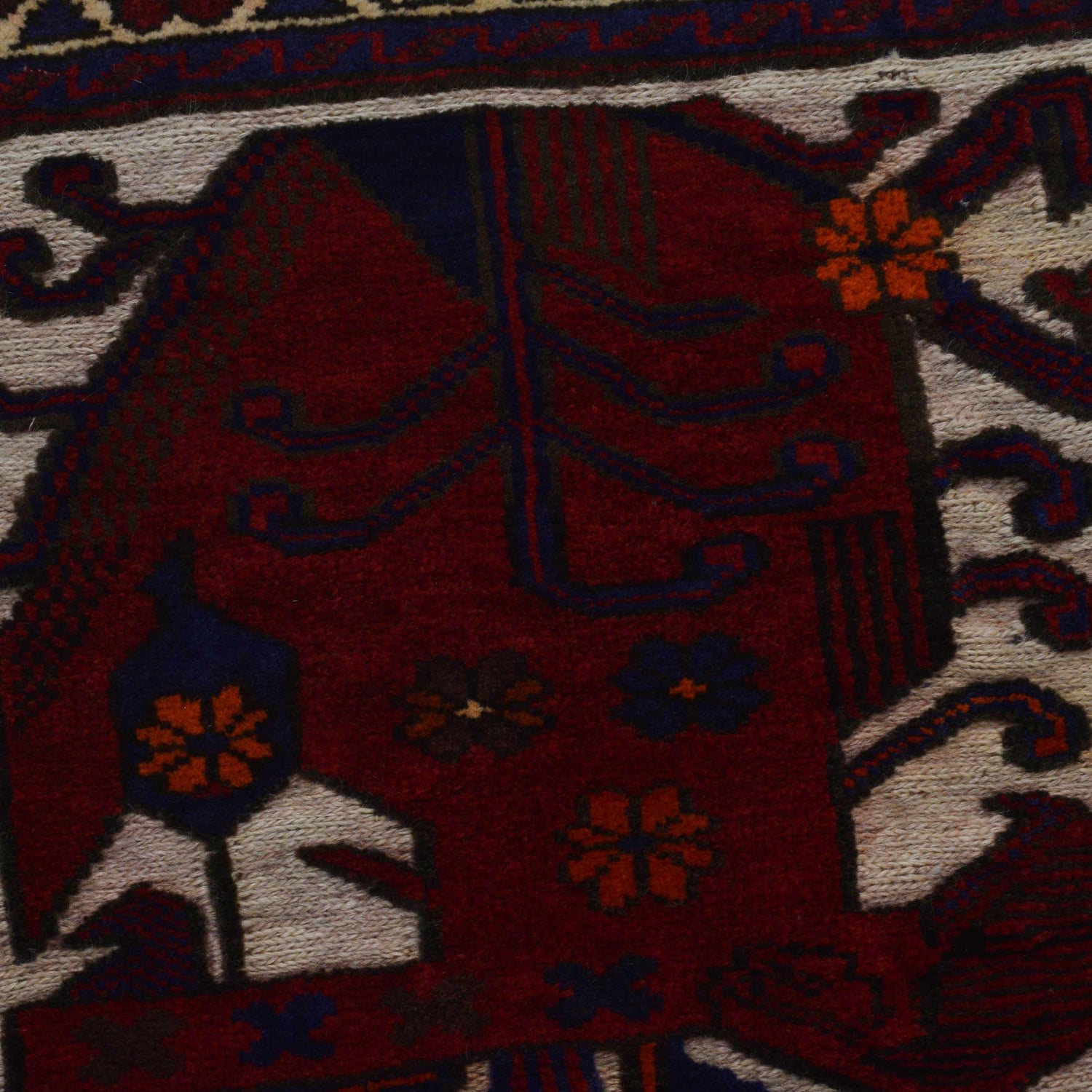 Baluch Small Size Rug 2' 7" x 4' 5" (ft) - No. W35930