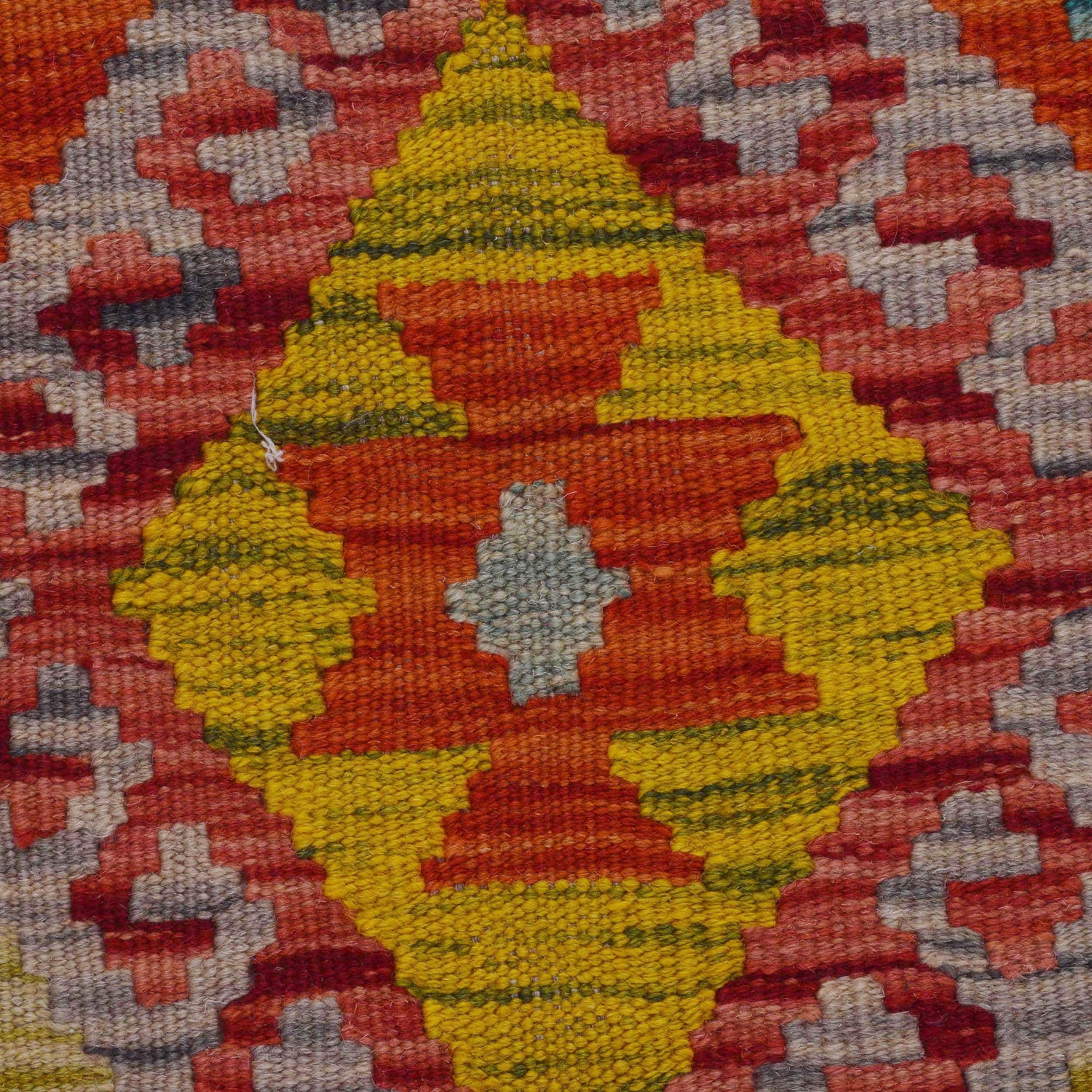 Vegetable Kelim Runner 1' 11" x 5' 3" (ft)- No. W35936