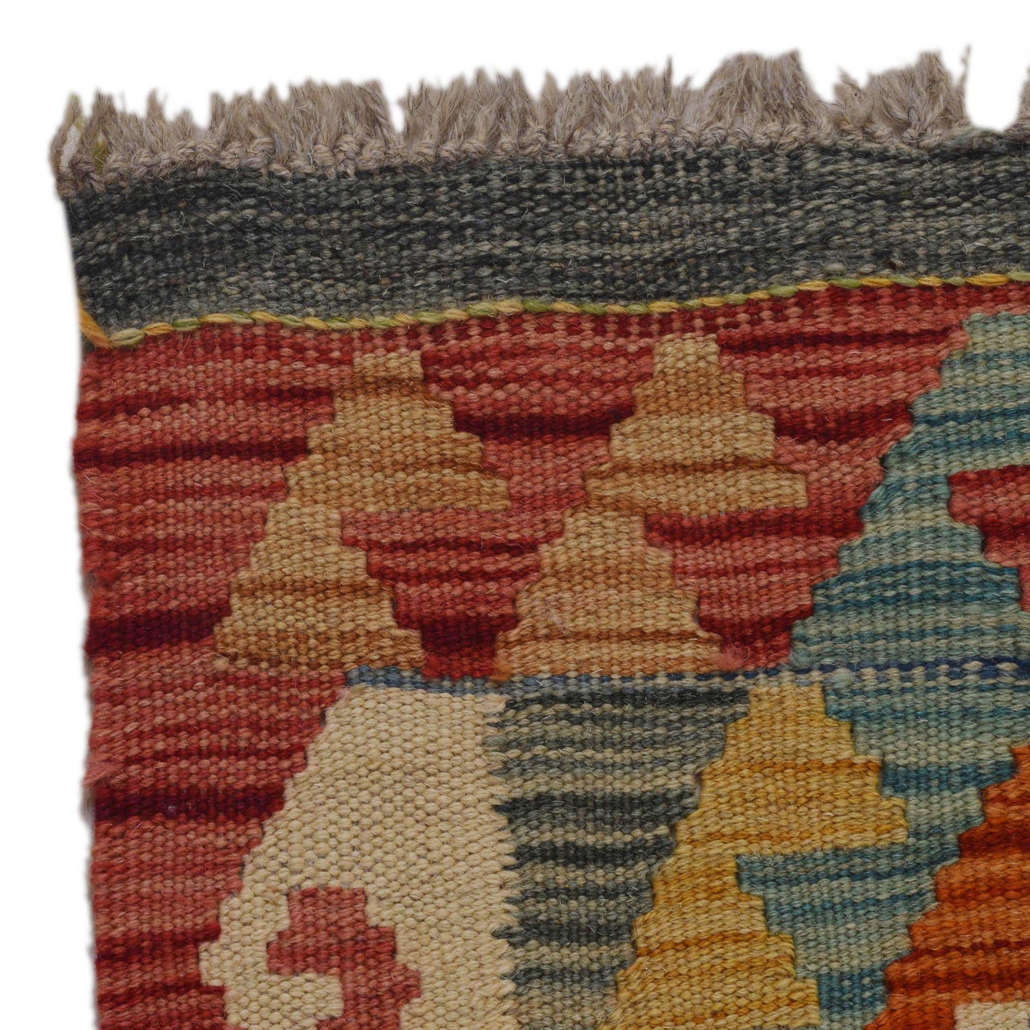 Vegetable Kelim Runner 1' 8" x 5' 1" (ft)- No. W35938