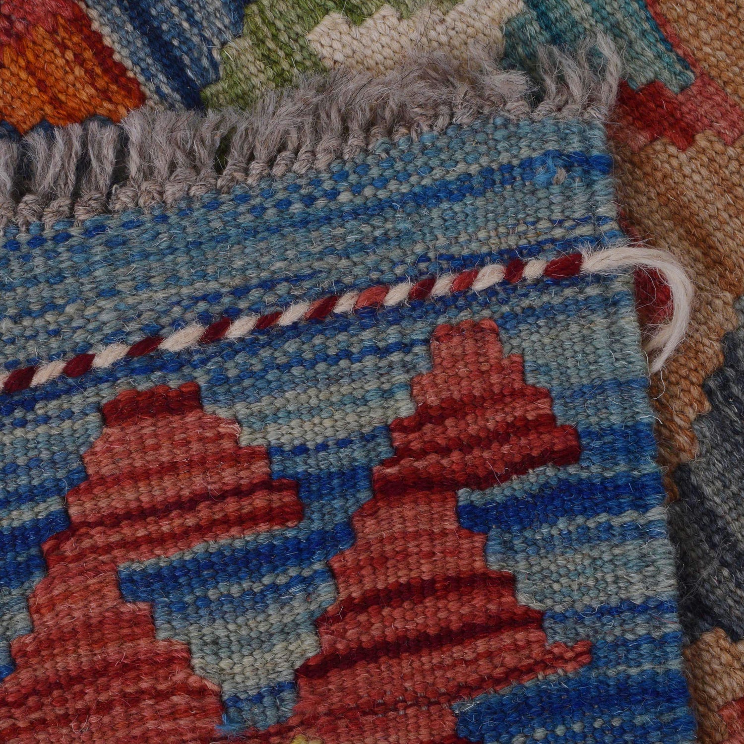 Vegetable Kilim Runner 1' 8" x 4' 11" (ft)- No. W35939