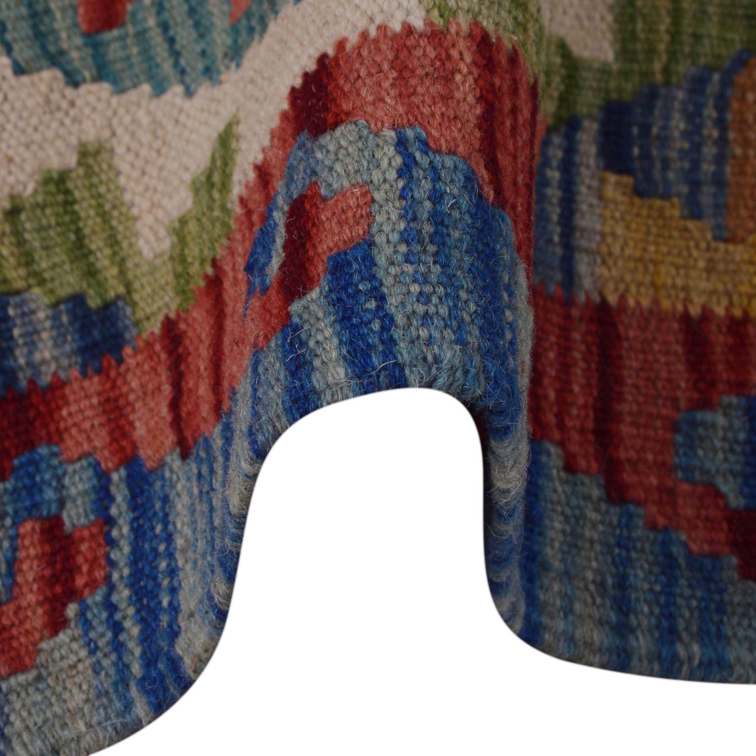 Vegetable Kilim Runner 1' 8" x 4' 11" (ft)- No. W35939