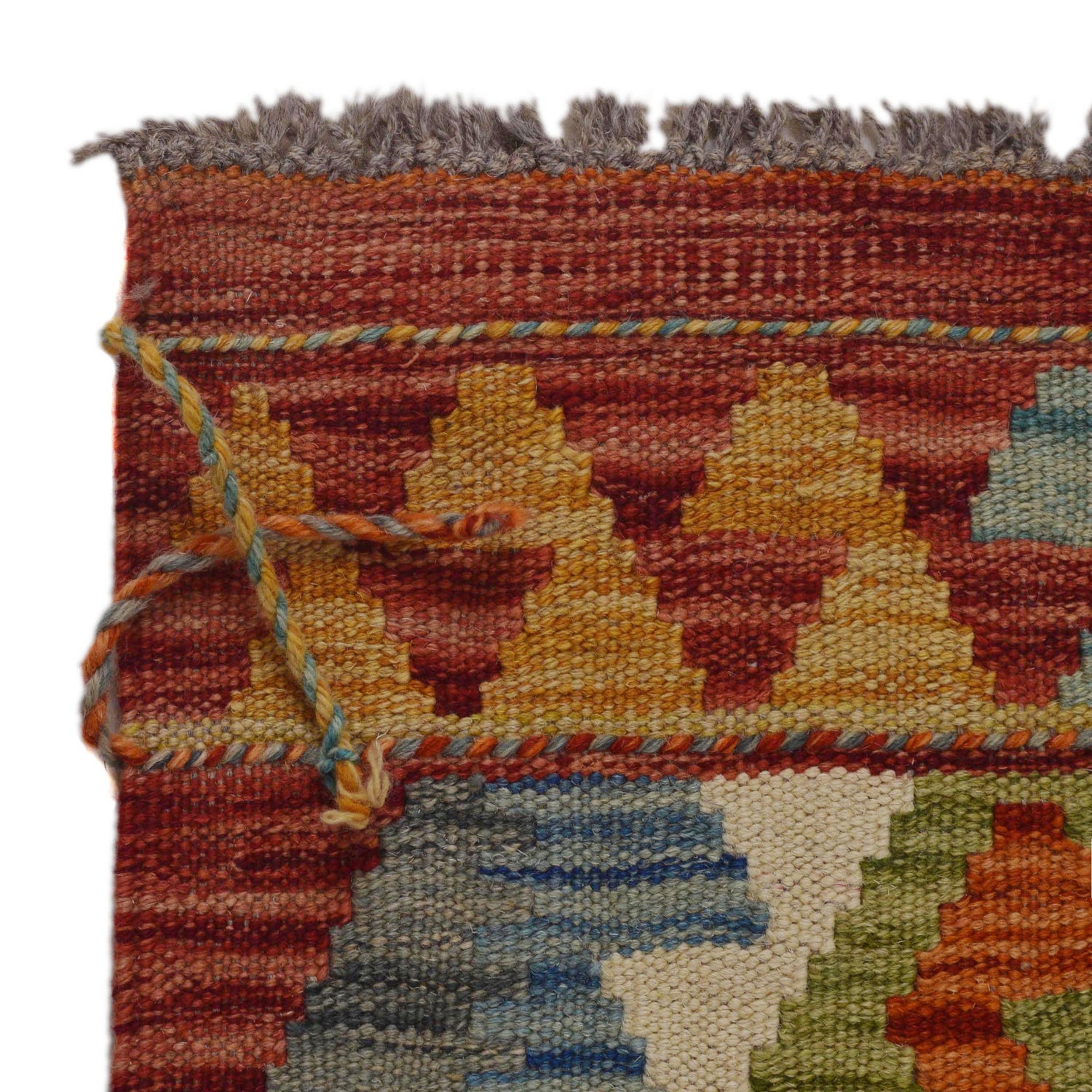 Vegetable Kelim Runner 1' 8" x 4' 11" (ft)- No. W35940