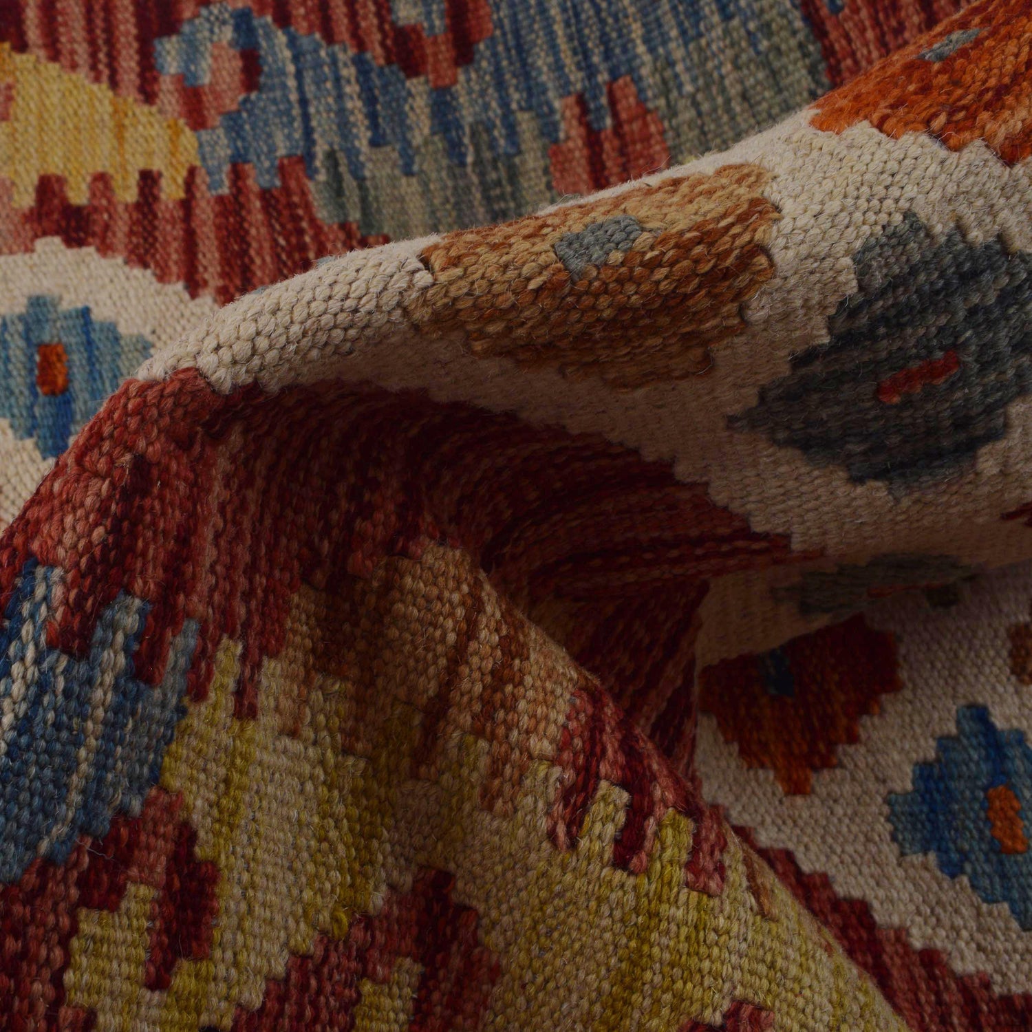 Vegetable Kelim Runner 1' 8" x 4' 11" (ft)- No. W35944