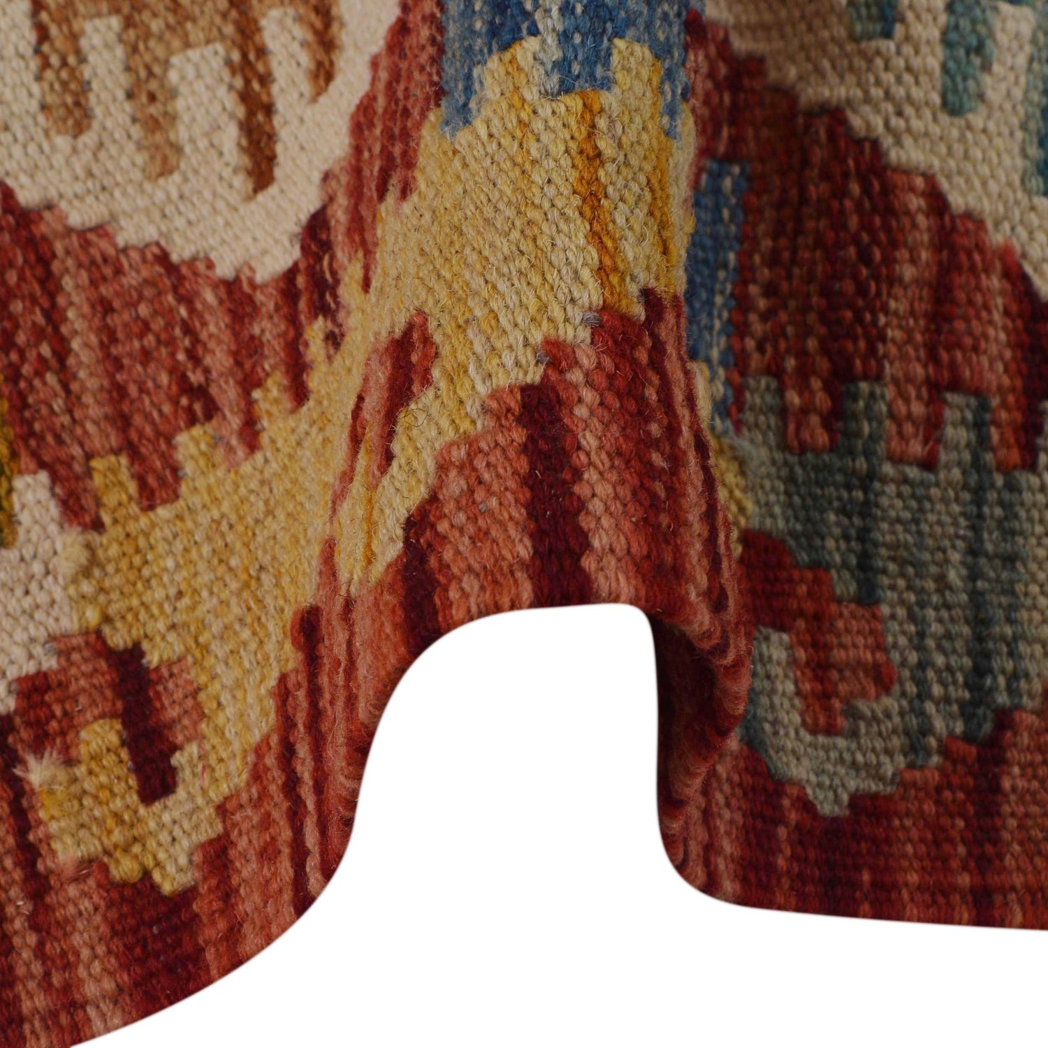 Vegetable Kilim Runner 1' 8" x 4' 11" (ft)- No. W35945