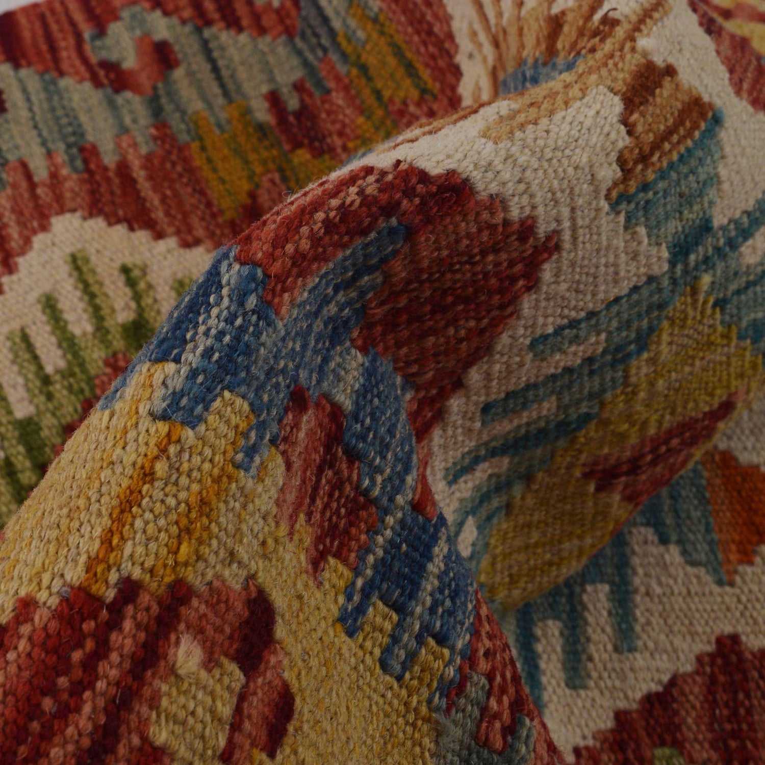 Vegetable Kilim Runner 1' 8" x 4' 11" (ft)- No. W35945