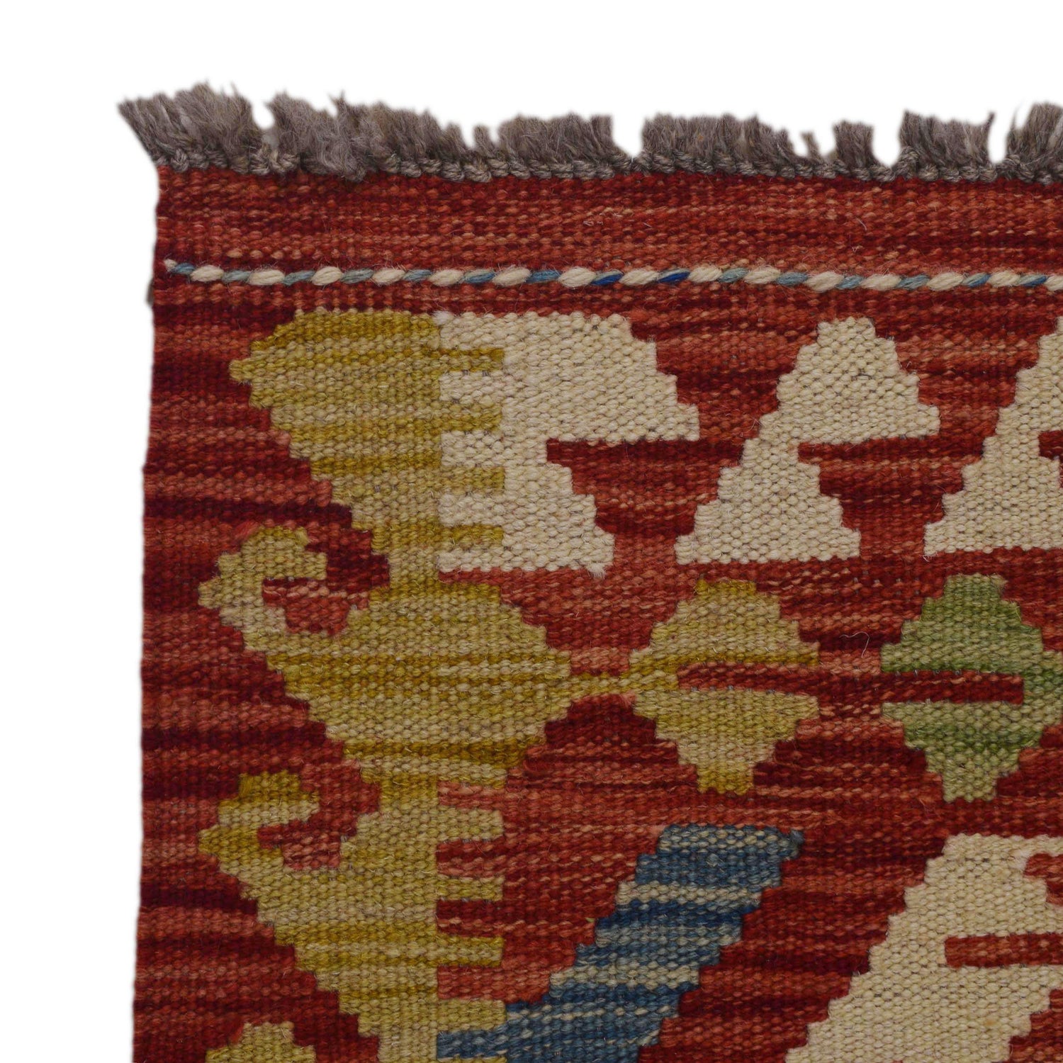 Vegetable Kelim Runner 1' 10" x 4' 11" (ft)- No. W35946