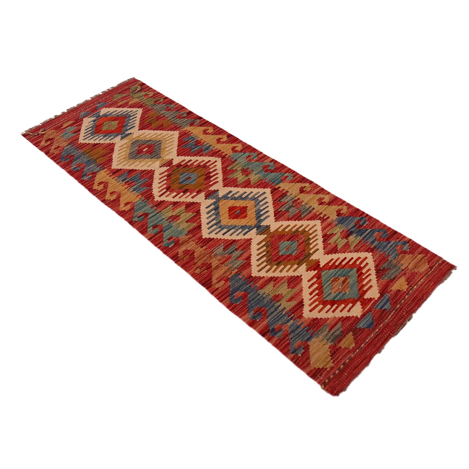 Vegetable Kilim Runner 1' 8" x 5' 0" (ft)- No. W35947