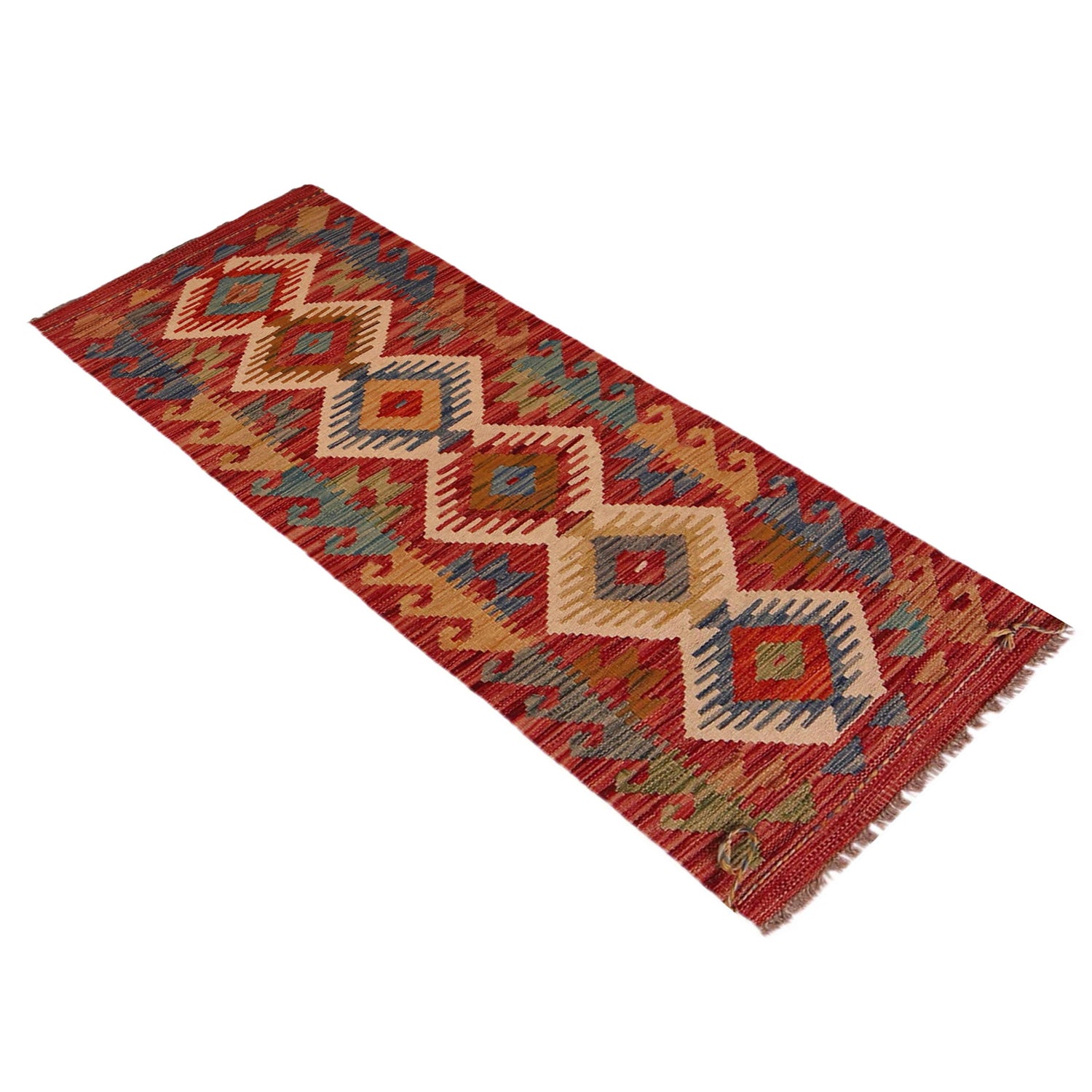 Vegetable Kilim Runner 1' 8" x 5' 0" (ft)- No. W35947