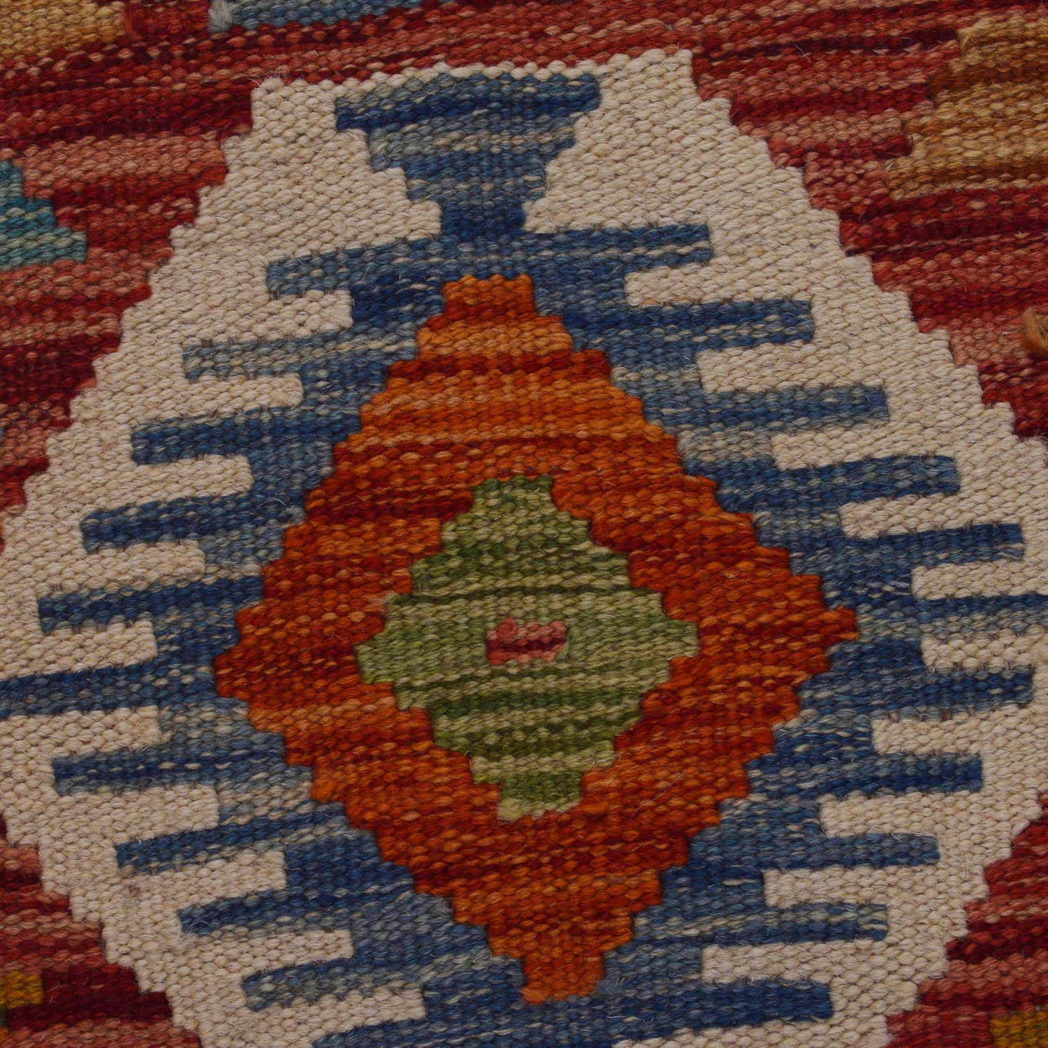 Vegetable Kilim Runner 1' 8" x 5' 0" (ft)- No. W35947