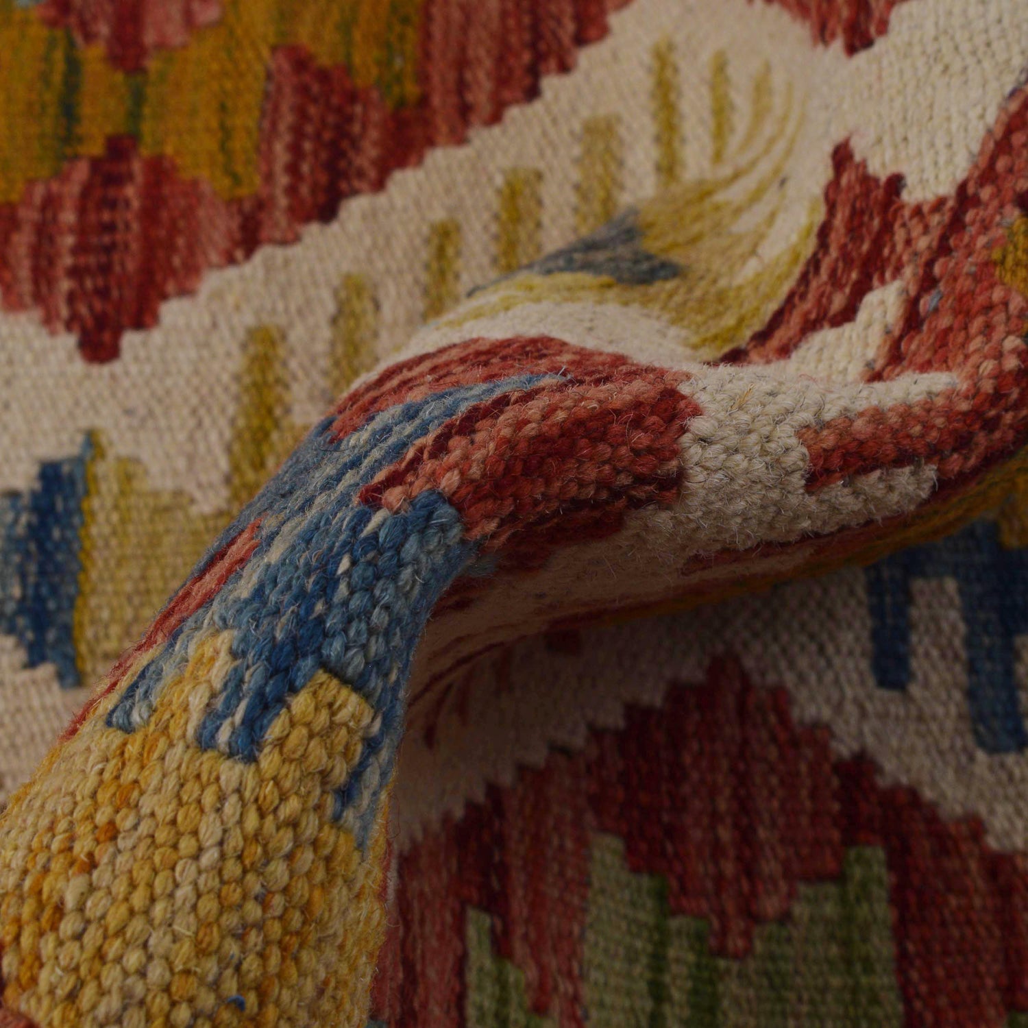 Vegetable Kilim Runner 1' 8" x 5' 0" (ft)- No. W35947