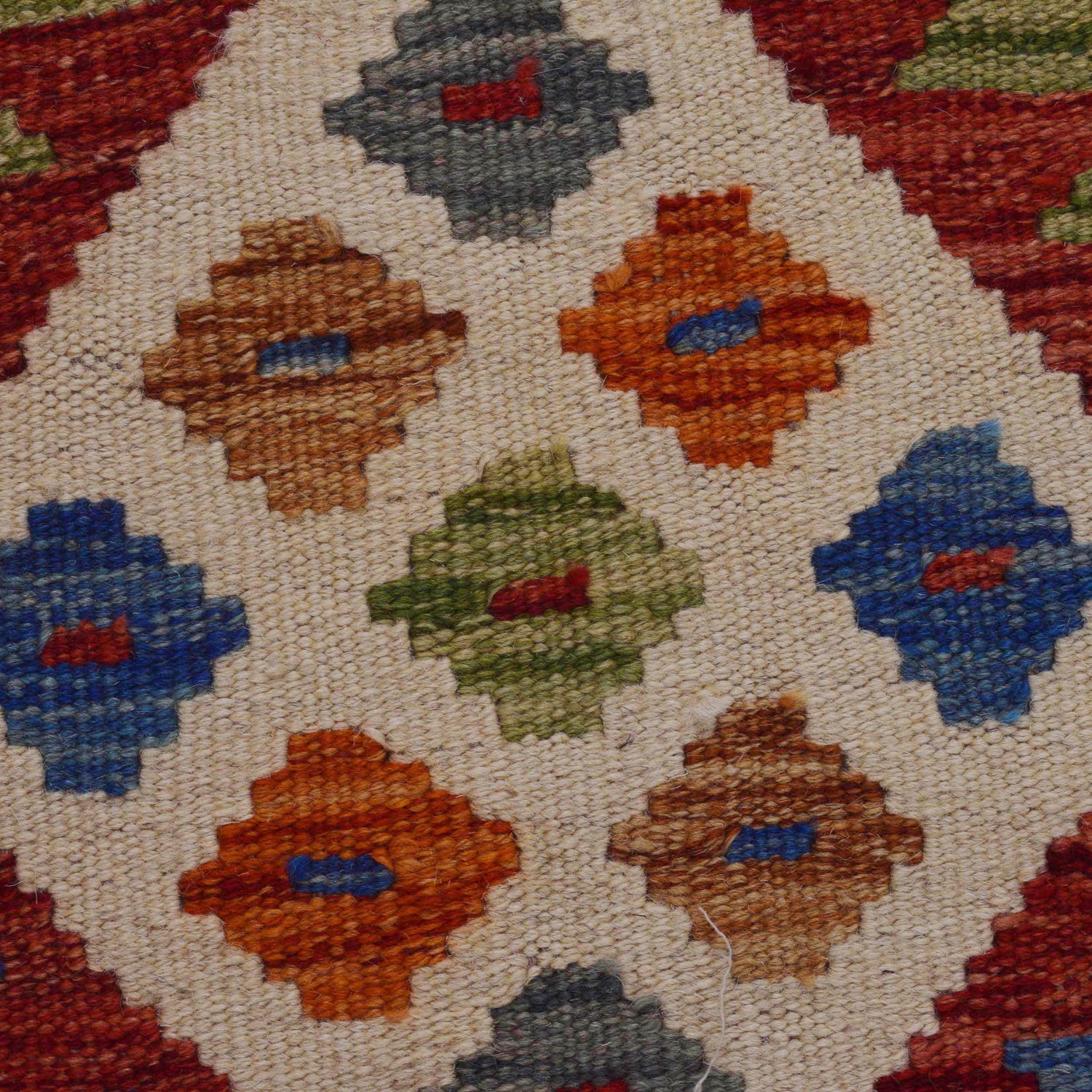 Vegetable Kelim Runner 1' 9" x 4' 10" (ft)- No. W35948