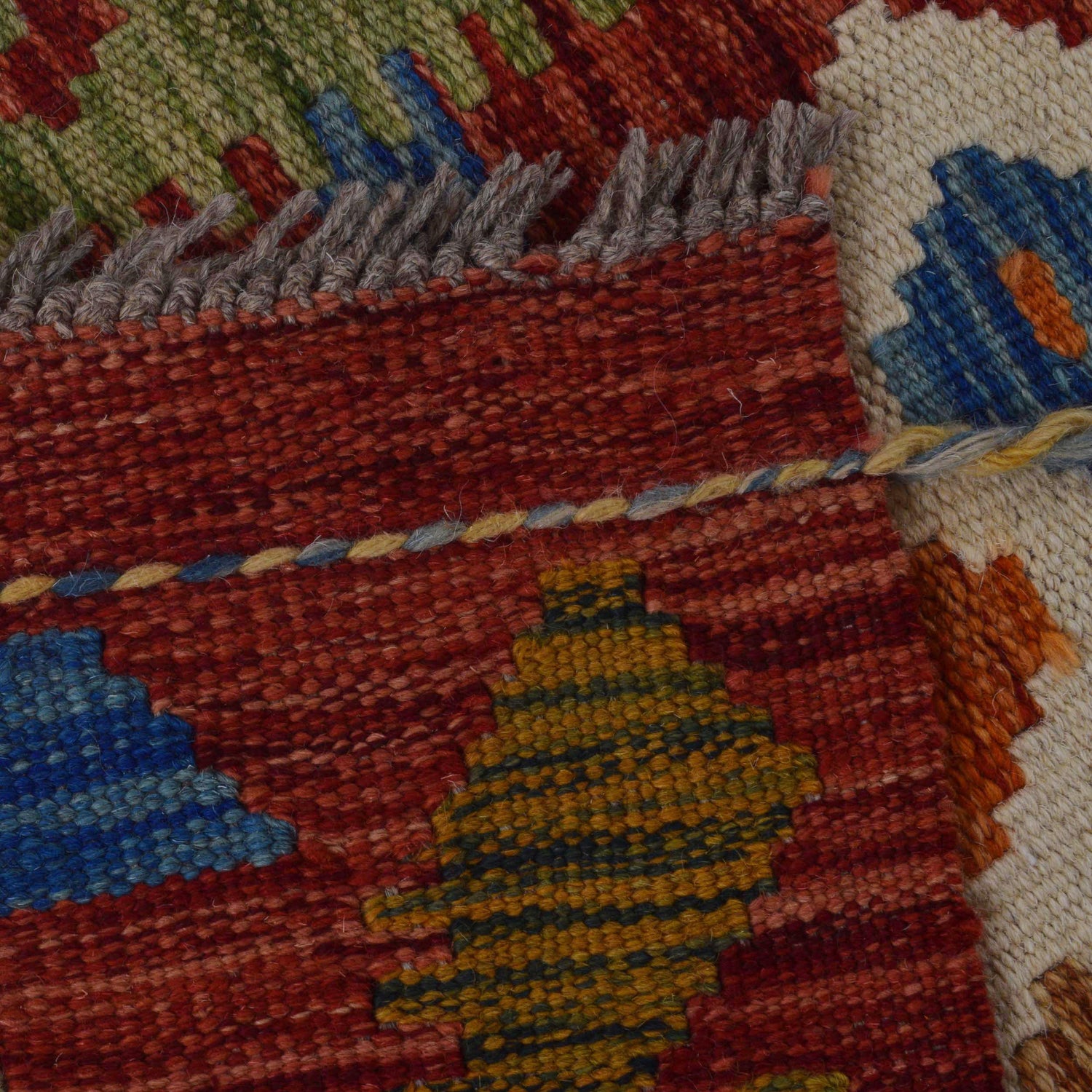 Vegetable Kelim Runner 1' 9" x 4' 10" (ft)- No. W35948