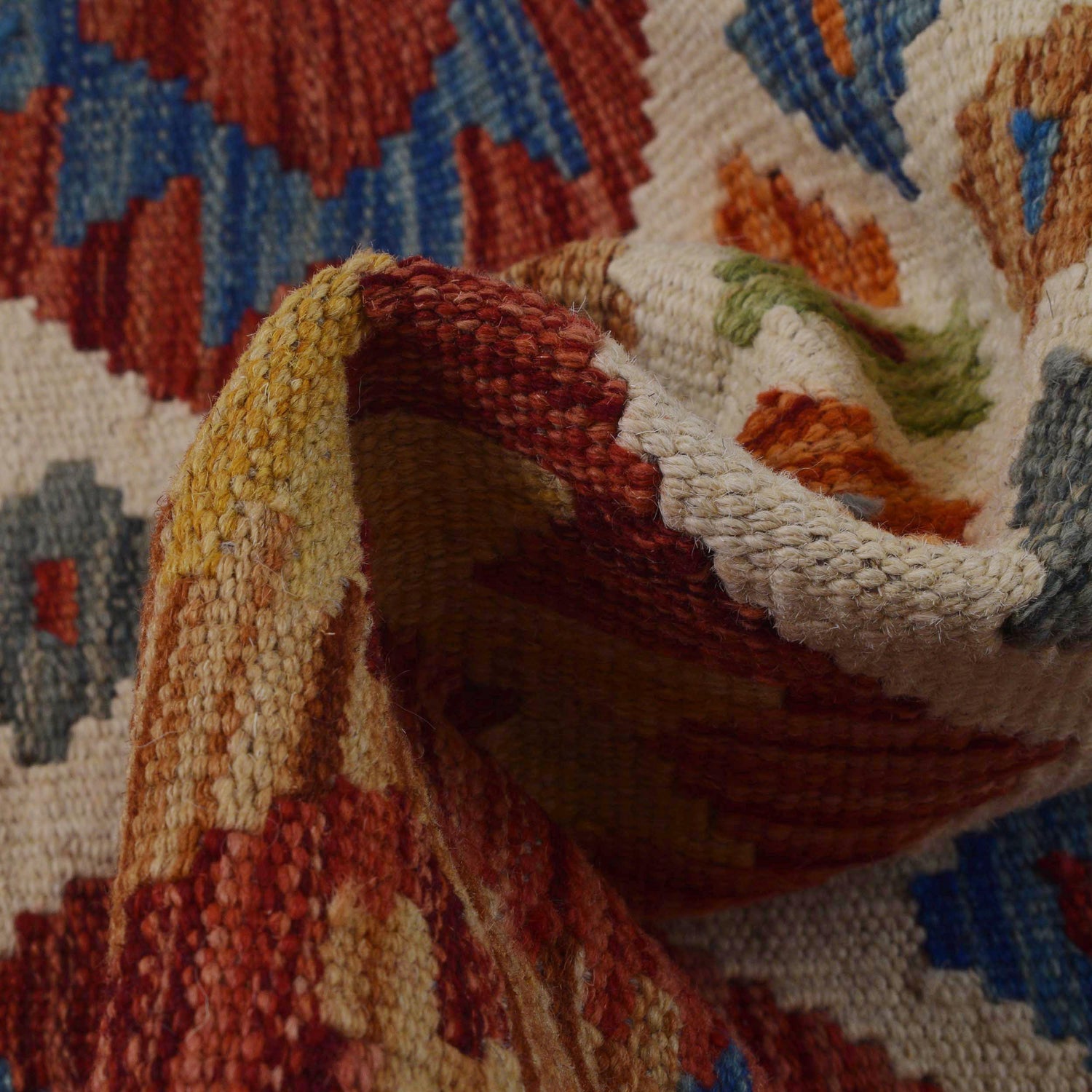 Vegetable Kelim Runner 1' 9" x 4' 10" (ft)- No. W35948