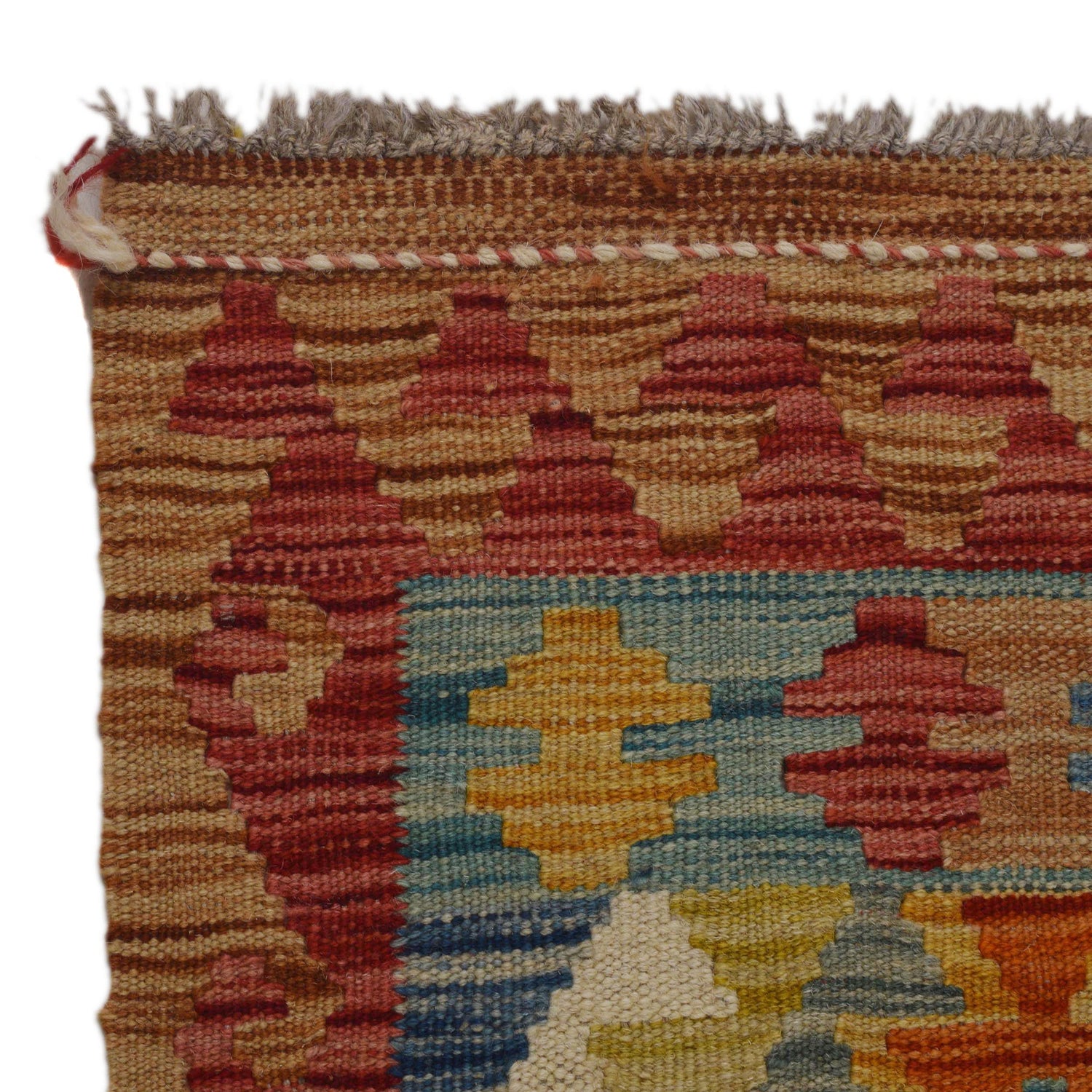 Vegetable Kelim Runner 1' 8" x 4' 8" (ft)- No. W35950