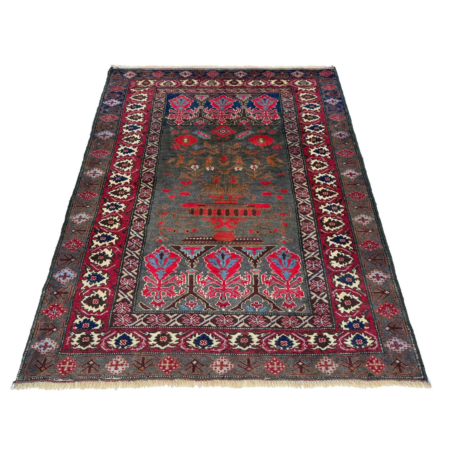 Baluch Small Size Rug 3' 4" x 5' 0" (ft) -No W36338