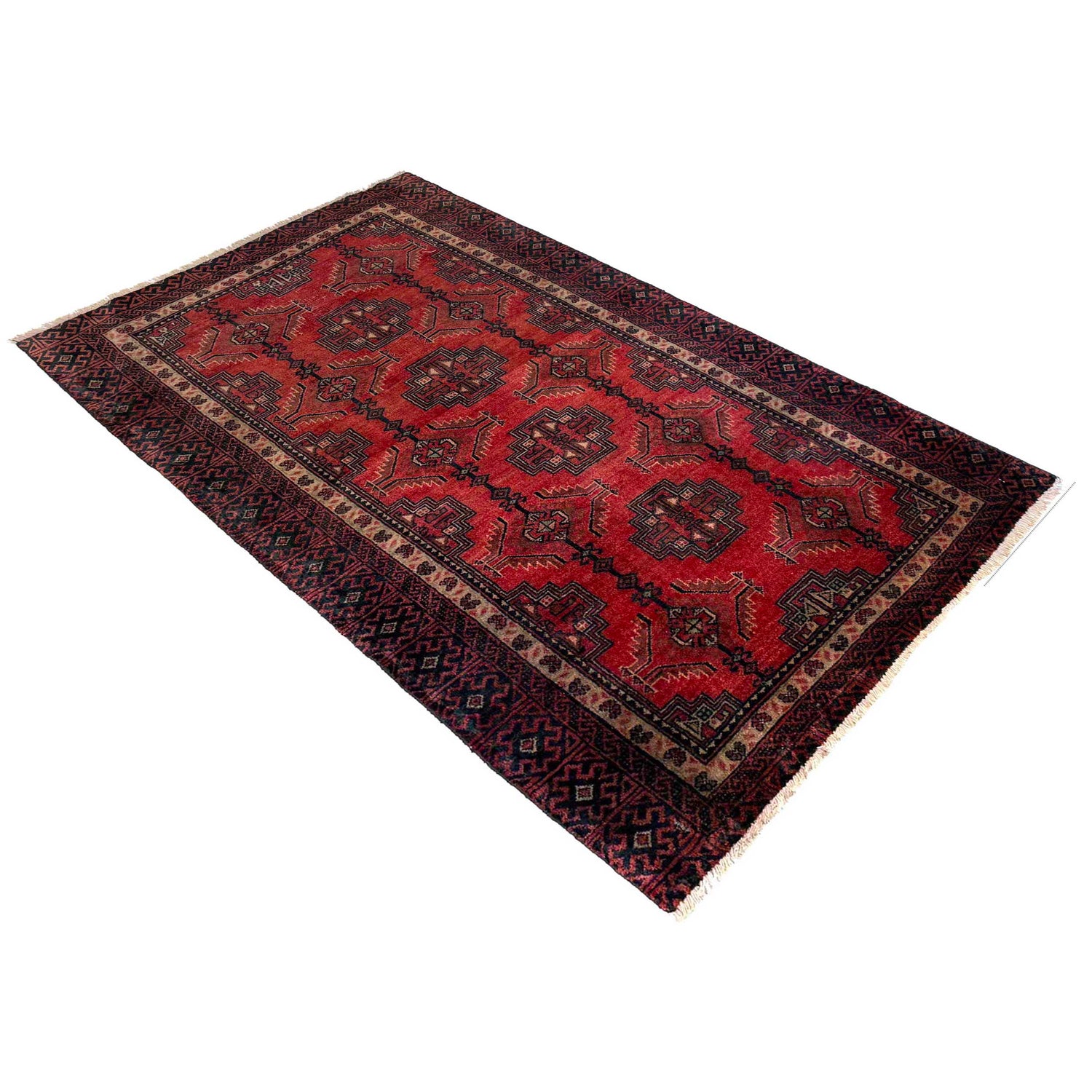 Baluch Small Size Rug 3' 1" x 5' 3" (ft) -No W36540