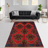Hand Knotted Baluchi Rug 3' 7" x 6' 6 (ft) - No. W36542