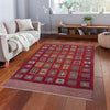 Handwoven Barjesta Kilim Rug 4' 0" x 6' 0" (ft) - No. W36543
