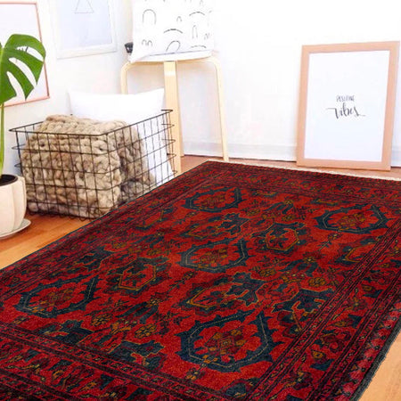 Handmade Khal Mohammadi Rug 3' 7" x 4' 11" (ft) - No. W36552