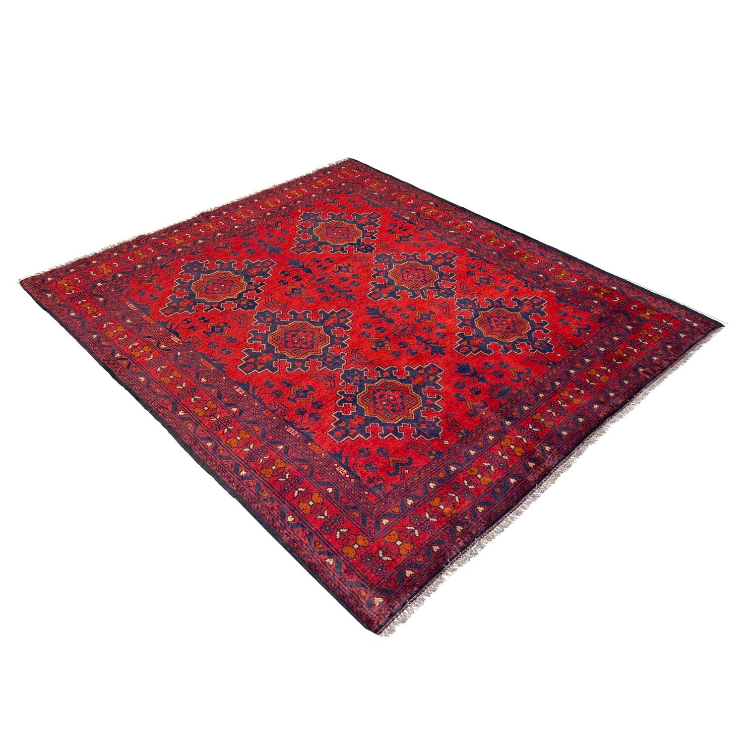 Handmade Khal Mohammadi Carpet 5' 2" x 6' 9" (ft) - No. W36553