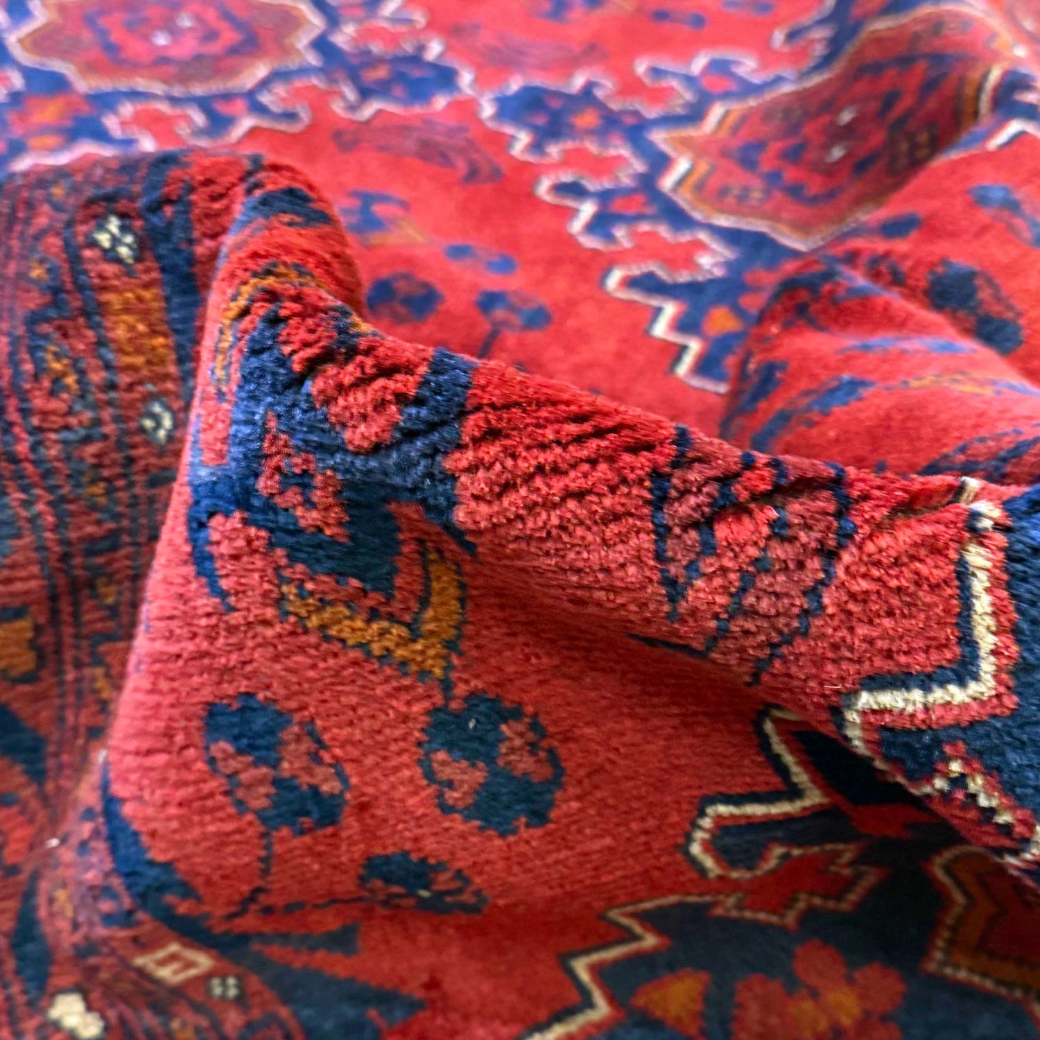 Handmade Khal Mohammadi Carpet 5' 2" x 6' 9" (ft) - No. W36553