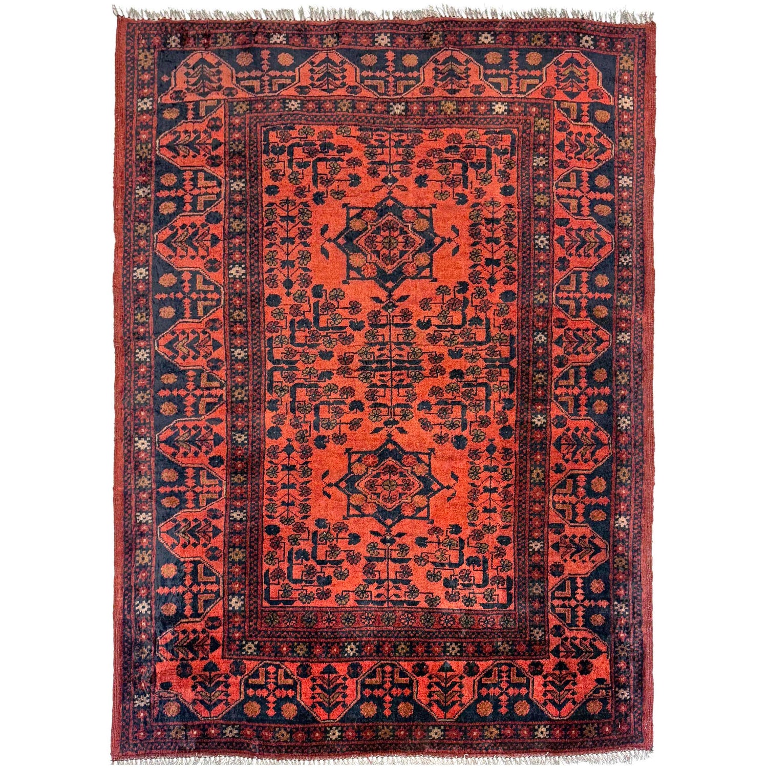 Oriental Khal Mohammadi Rug 3' 3" x 4' 9" (ft) - No. W36554