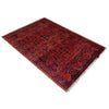Red Color Khal Mohammadi Rug 3' 10" x 5' 3" (ft) - No. W36555