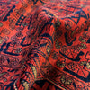 Red Color Khal Mohammadi Rug 3' 10" x 5' 3" (ft) - No. W36555