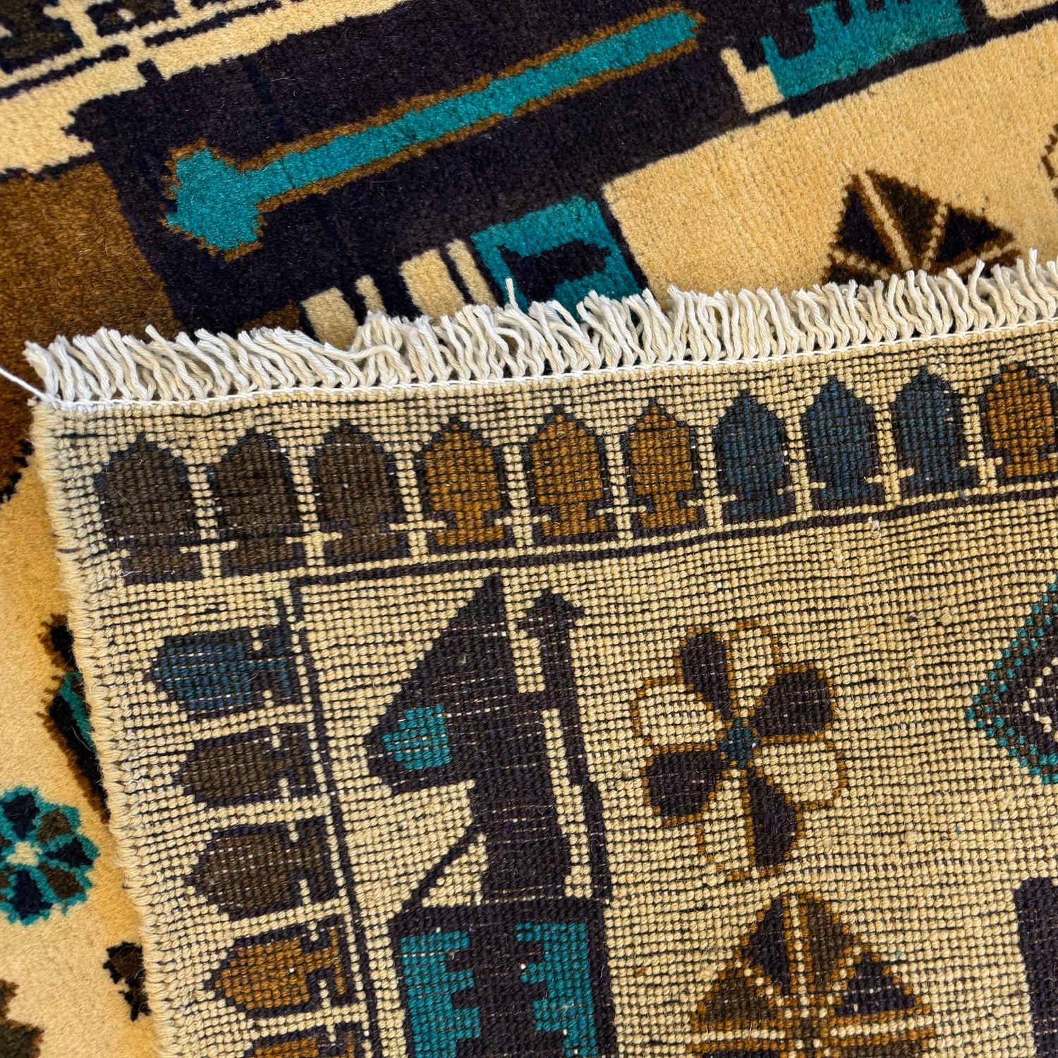 Handmade War Rug 2' 10" x 4' 2" (ft) - No. W36557