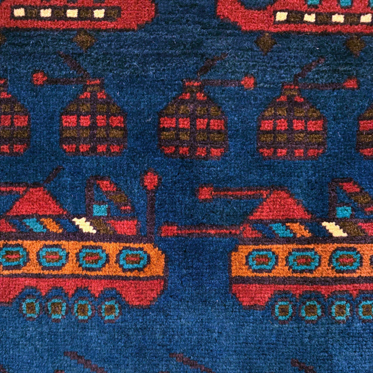 War Rug 2' 9" x 4' 0" (ft) - No. W36559