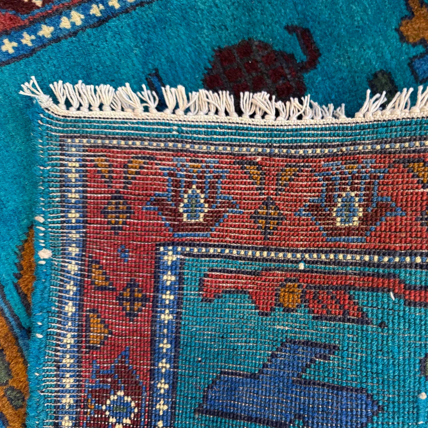 Handmade War Rug 2' 7" x 4' 2" (ft) - No. W36562