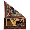 Hand Knotted War Rug 2' 0" x 2' 9" (ft) - No. W36569