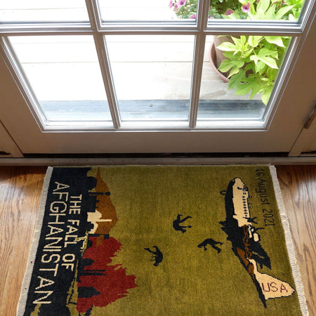 War Rug 2' 0" x 2' 11" (ft) - No. W36570