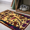 Yellow Color War Rug 2' 0" x 3' 1" (ft) - No. W36581