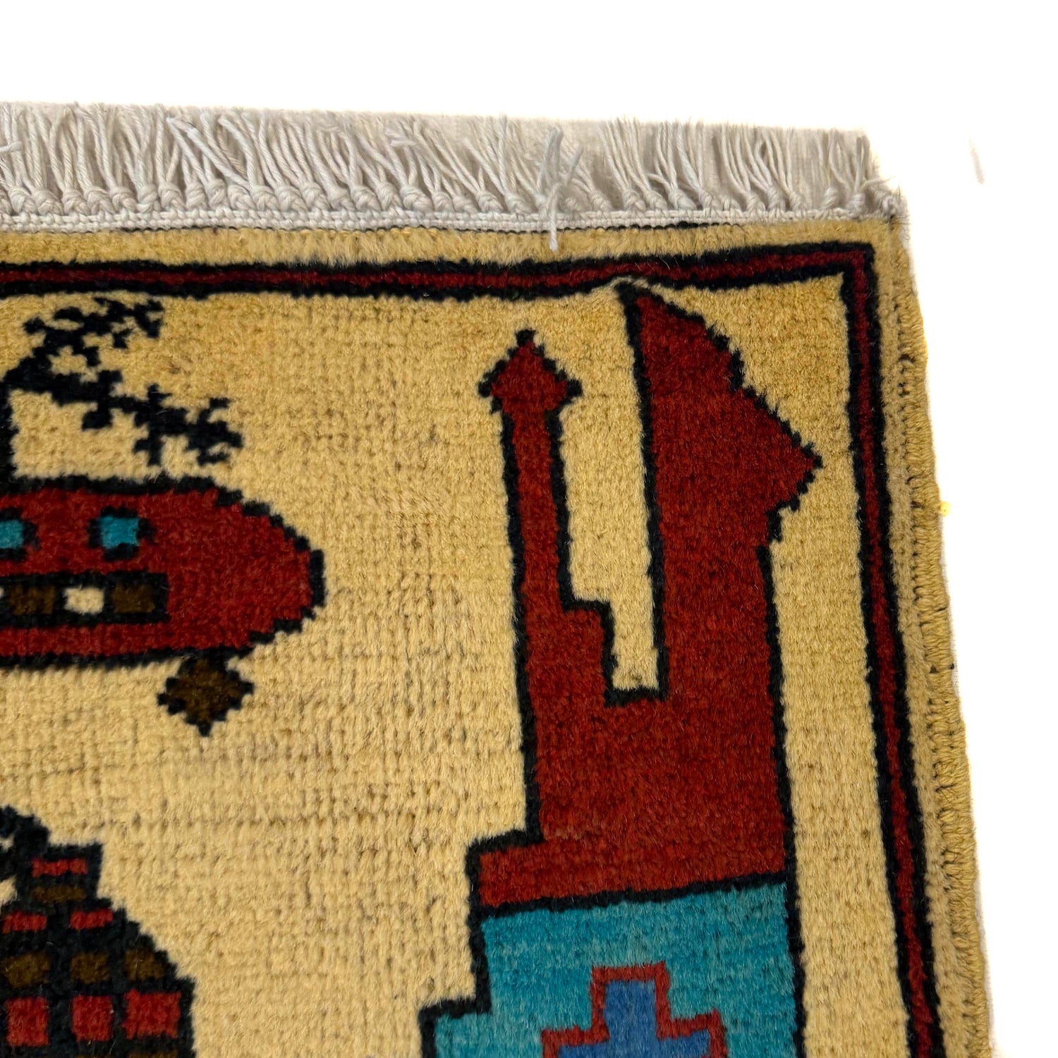 Handmade War Rug 2' 7" x 4' 0" (ft) - No. W36597