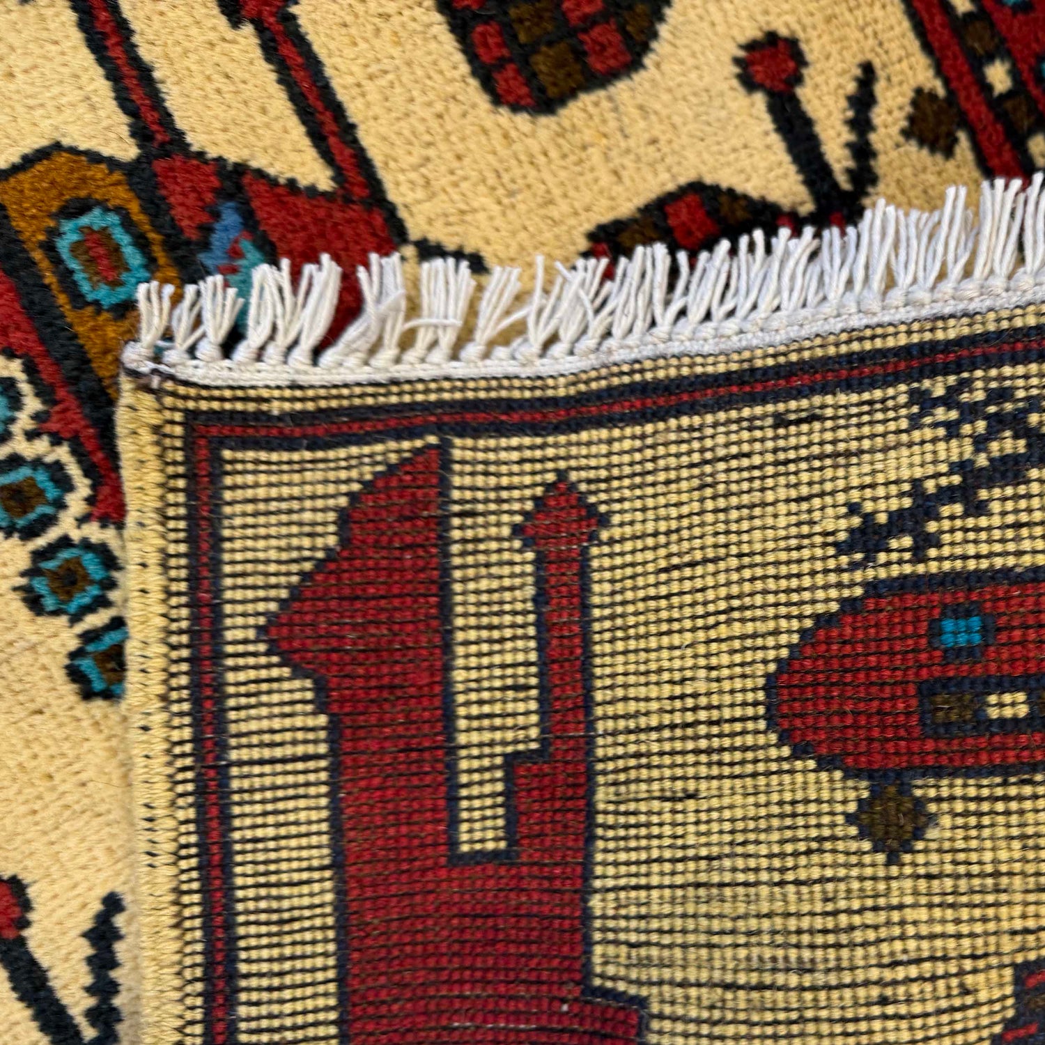 Handmade War Rug 2' 7" x 4' 0" (ft) - No. W36597