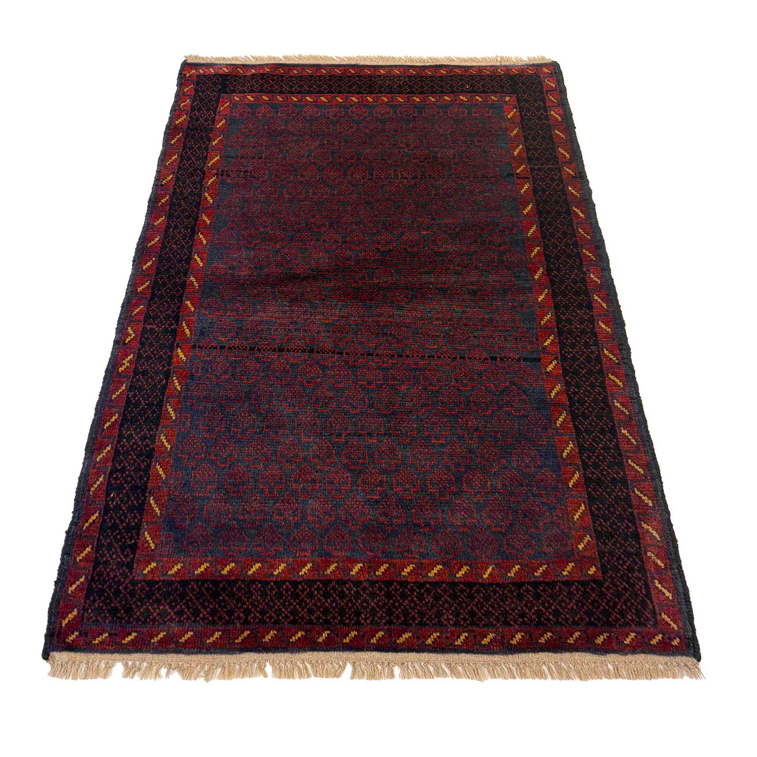 Multi Color Baluchi Rug 2' 10"x 4' 8" (ft) - No. W36600