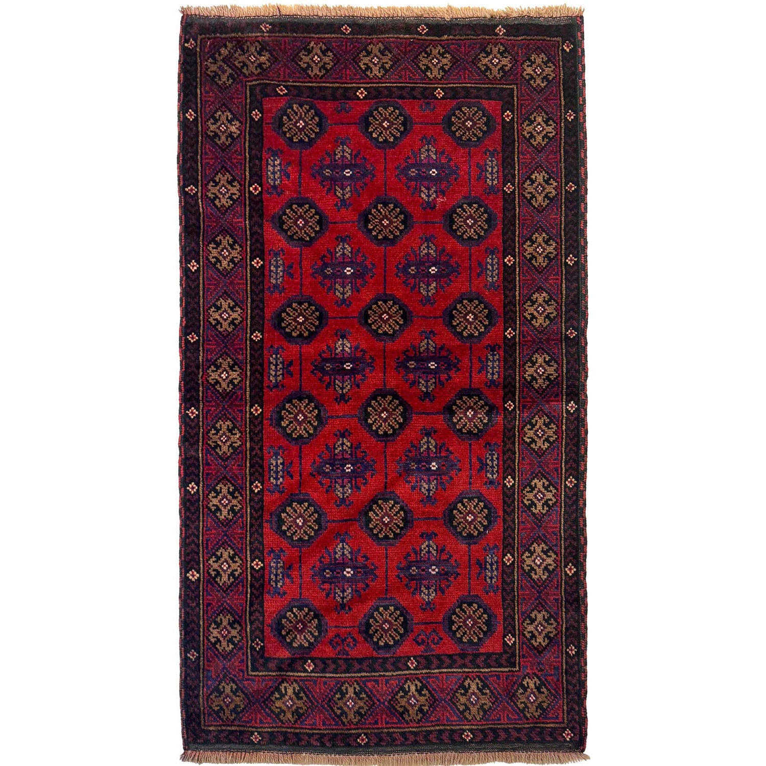 Handmade Baluchi Rug 2' 8"x 4' 7" (ft) - No. W36601