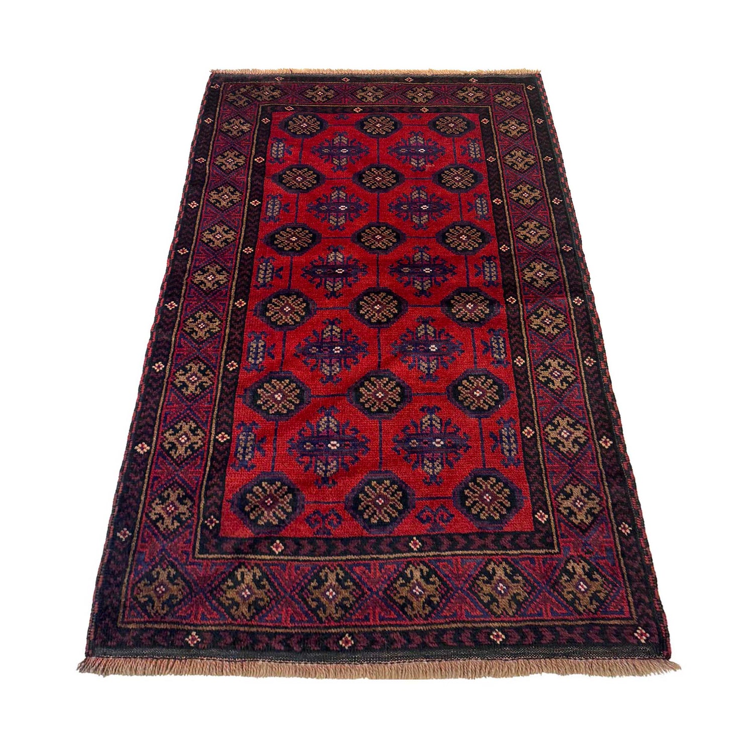 Handmade Baluchi Rug 2' 8"x 4' 7" (ft) - No. W36601