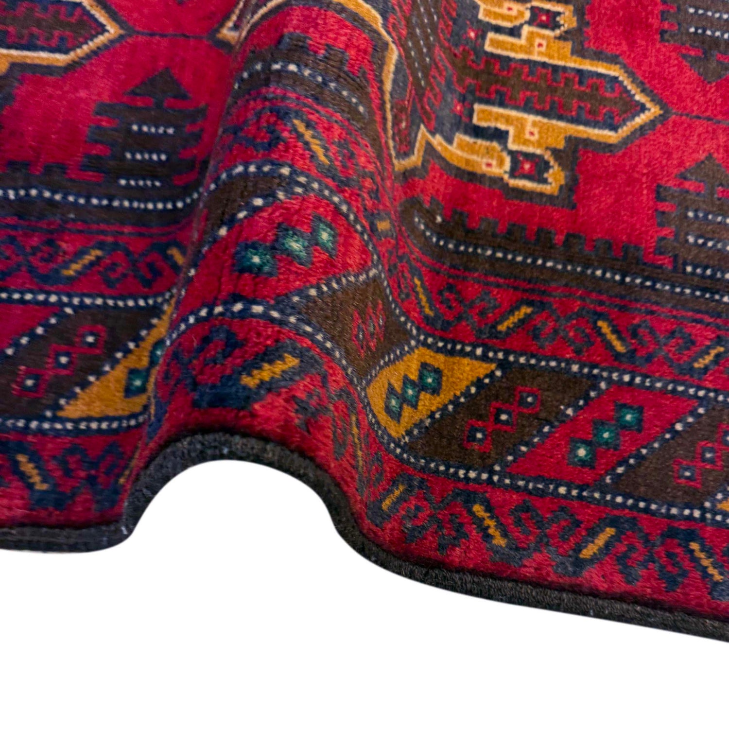 Hand Knotted Baluchi Rug 3' 2" x 4' 9" (ft) -No W36603