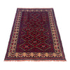 Hand Knotted Baluchi Rug 3' 1" x 4' 7" (ft) - No. W36695