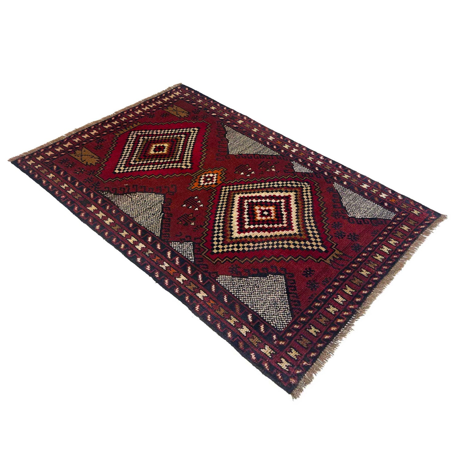 Baluch Small Size Rug 2' 11" x 4' 4" (ft) - No. W36696