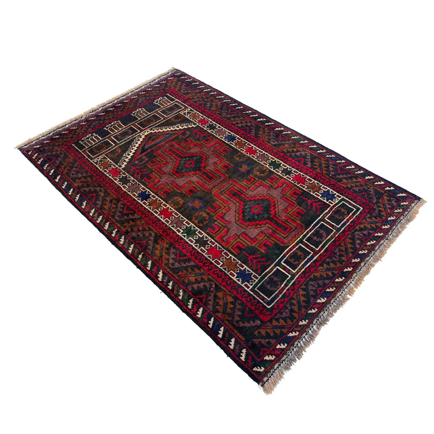 Prayer Rug 2' 9" x 4' 0" (ft) - No. W36702