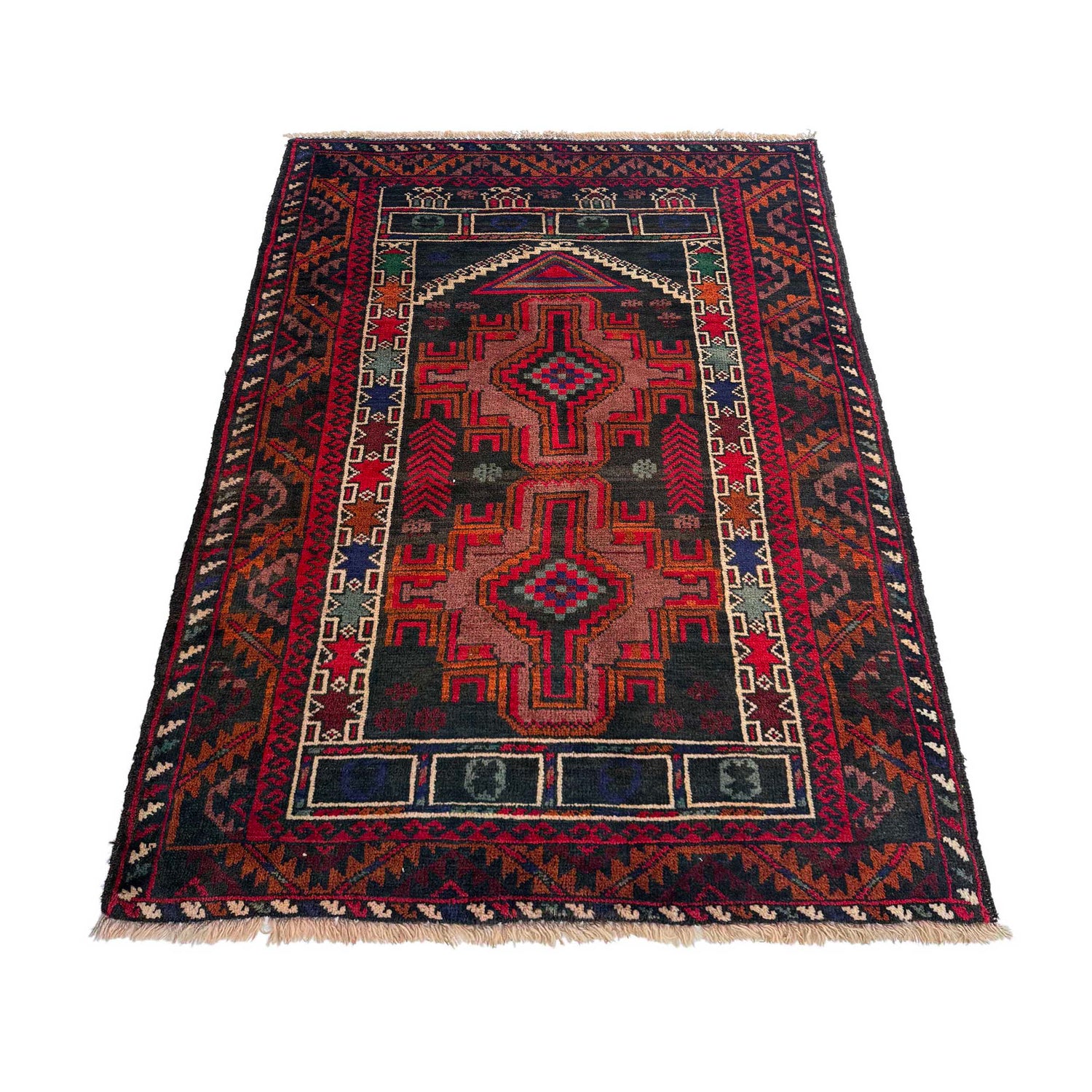 Islamic Prayer Rug 2' 9" x 4' 4" (ft) - No. W36703