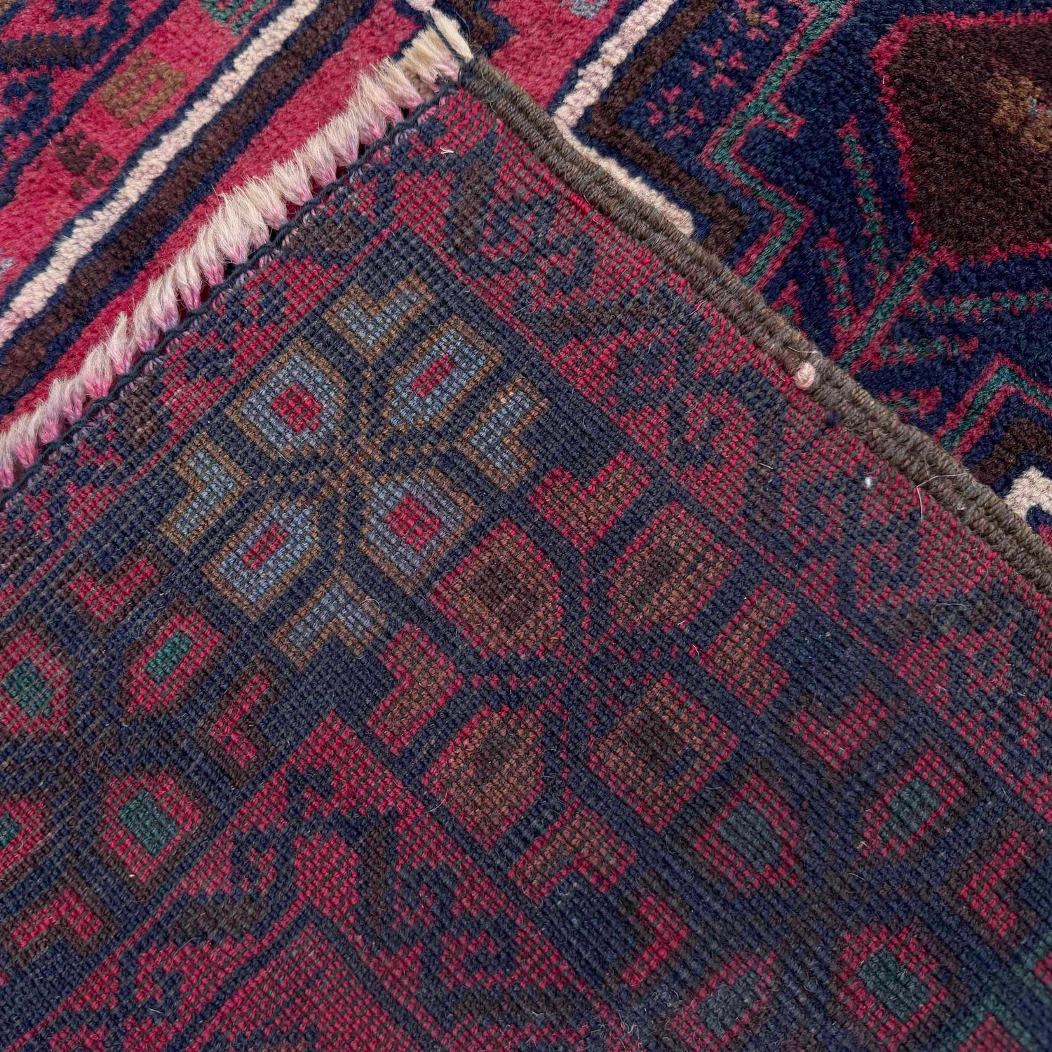 Red Color Baluchi Rug 2' 10" x 4' 6" (ft) -No W36704